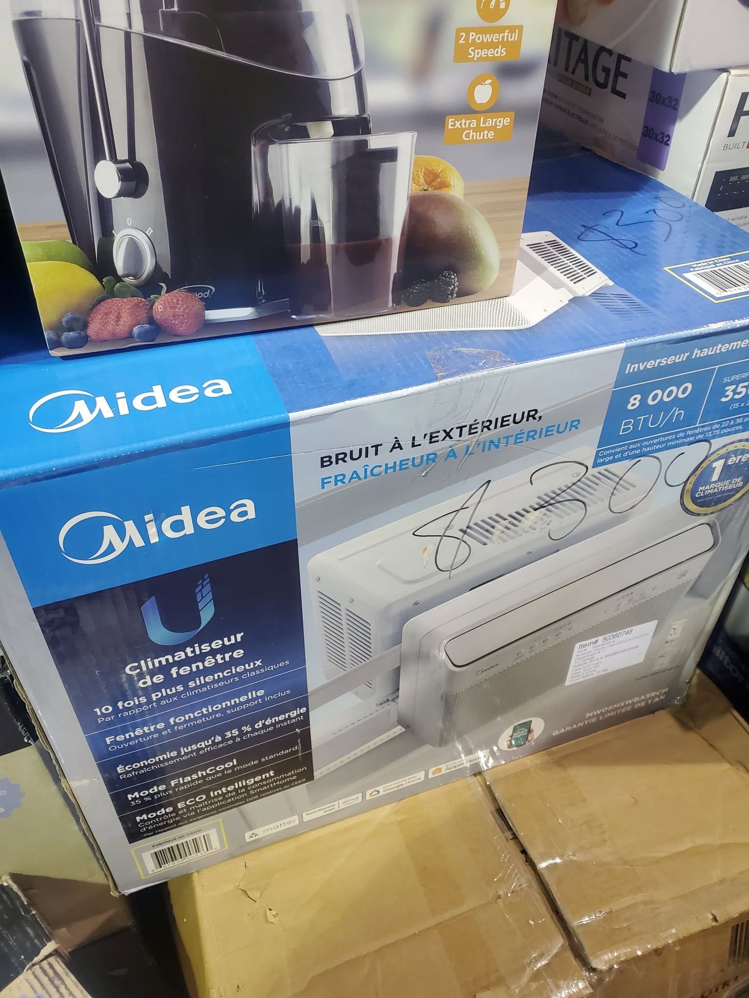 ❄️🔇 Midea 8,000 BTU U‑Shaped Smart Inverter Window AC –