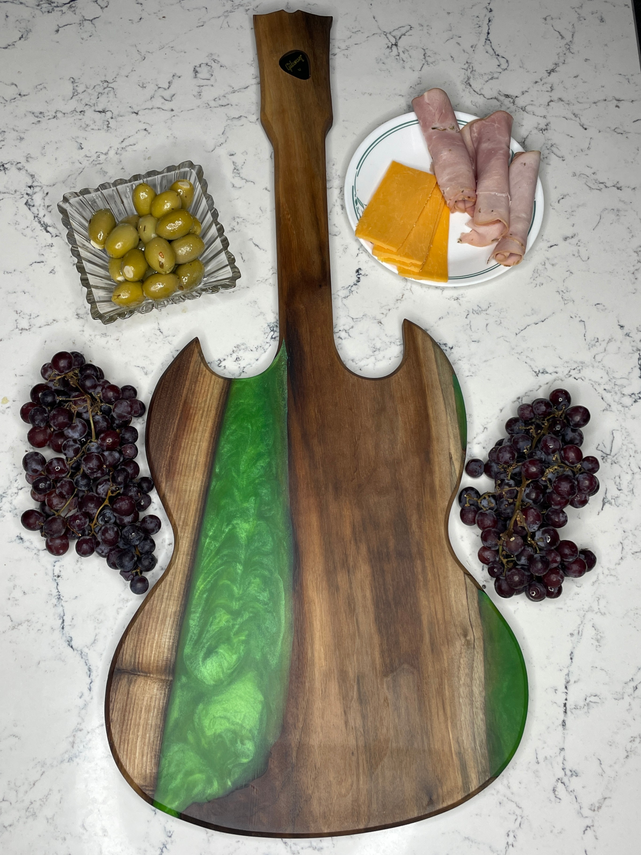 "Guitar"-Erie Board - Gibson SG Charcuterie Board #4