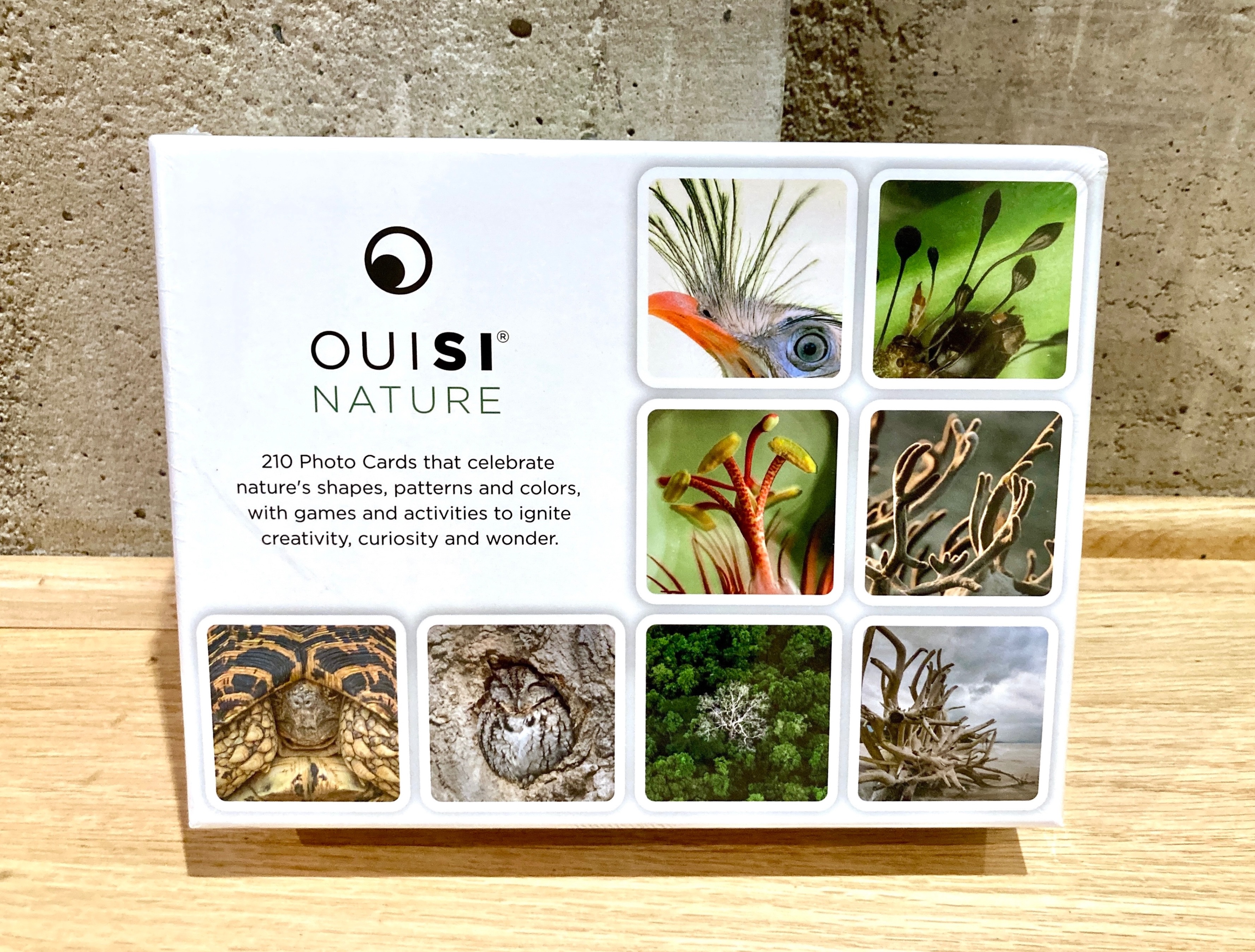 *NEW* OuiSi Nature Photo Cards Kids Creative Games Puzzles