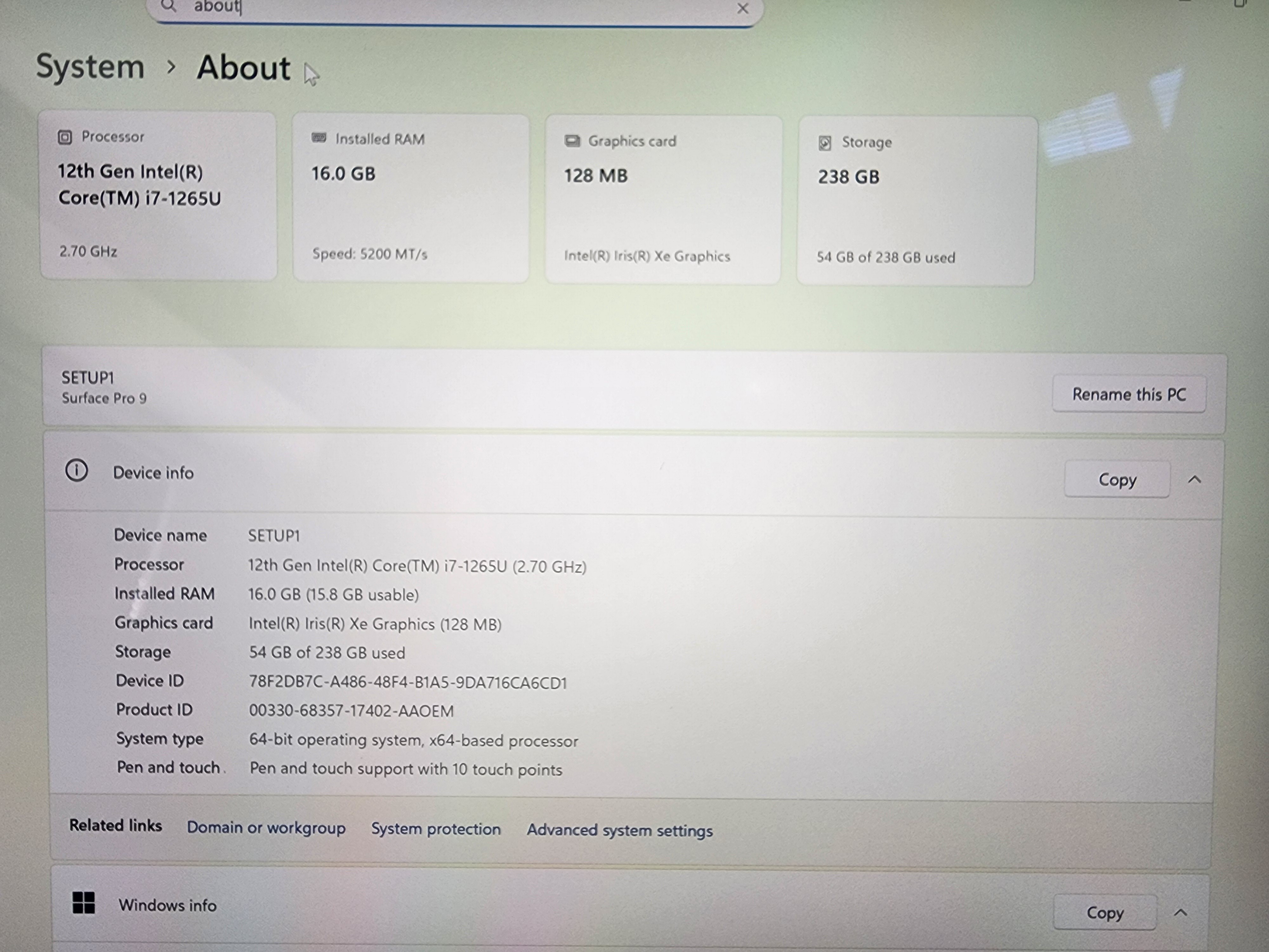 Surface Pro 9 (i7, 16GB RAM, 256GB SSD) [Model: 2038] - photo 5
