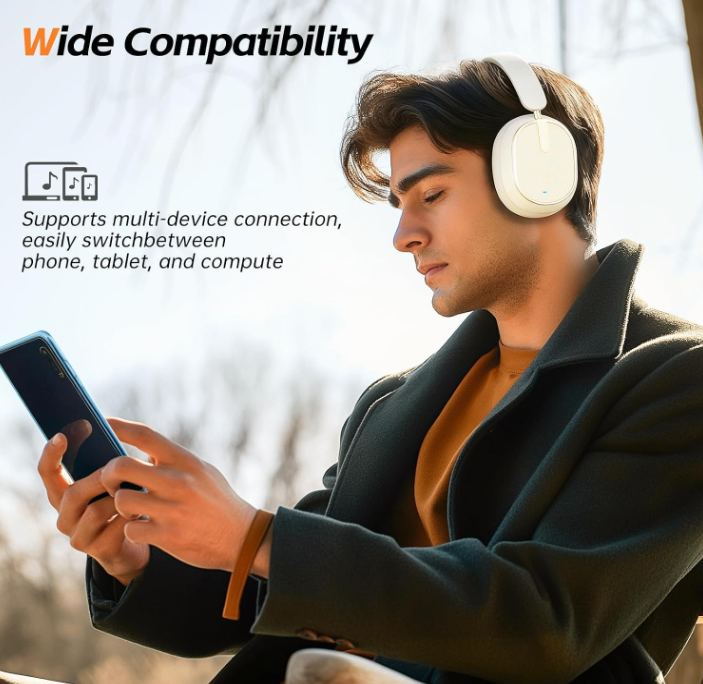 *SEALED* Wireless Headphones with Active Noise Cancelling - photo 2