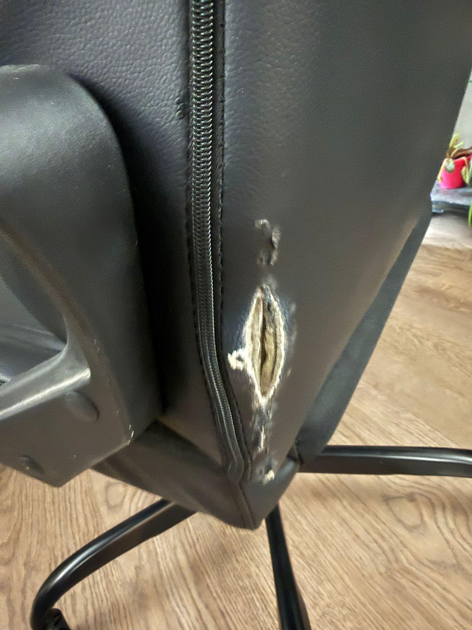 Office Chair/ High-Back White Gaming Chair with Lumbar Support - photo 4