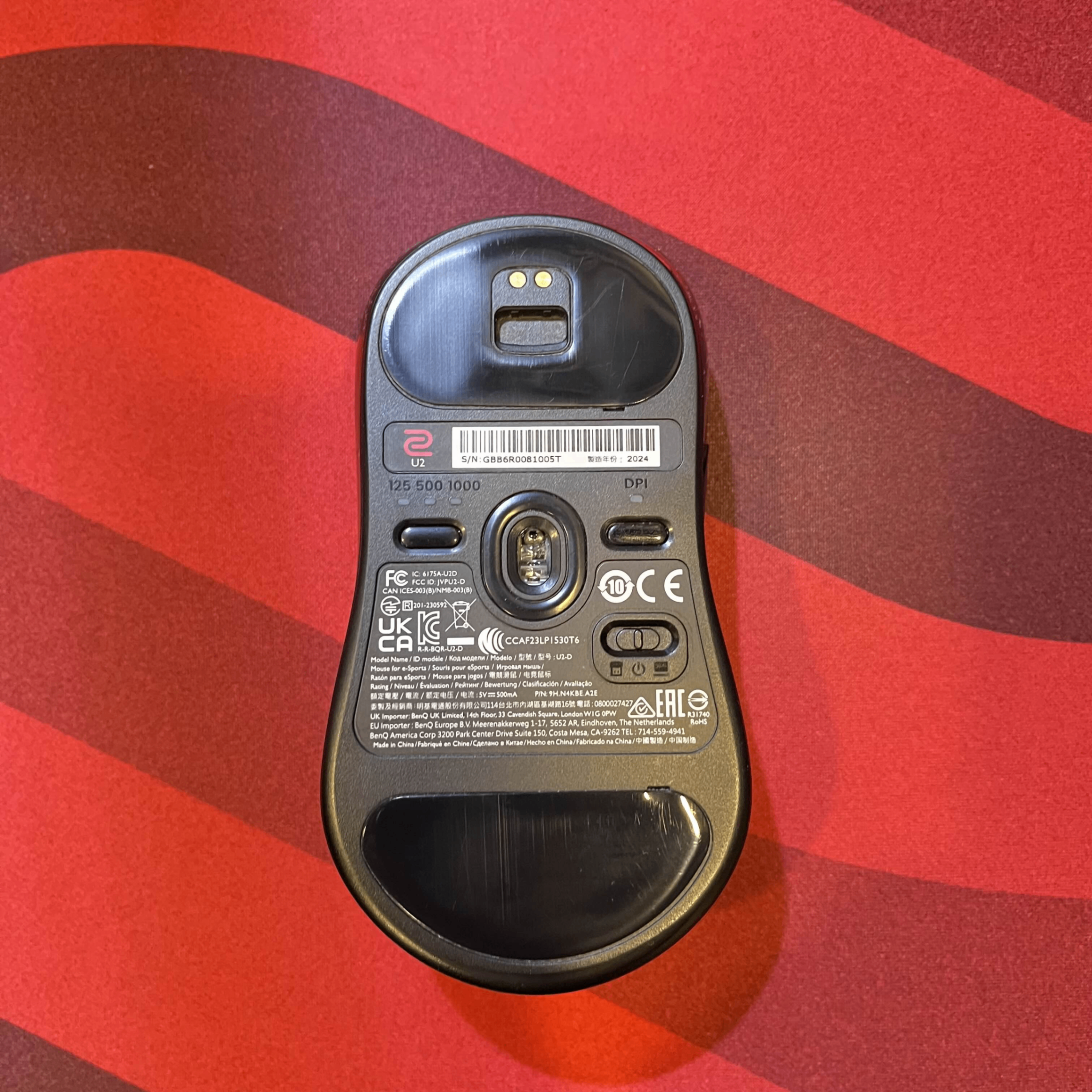 Zowie U2 Wireless Gaming Mouse – Excellent Condition – $80 - photo 2