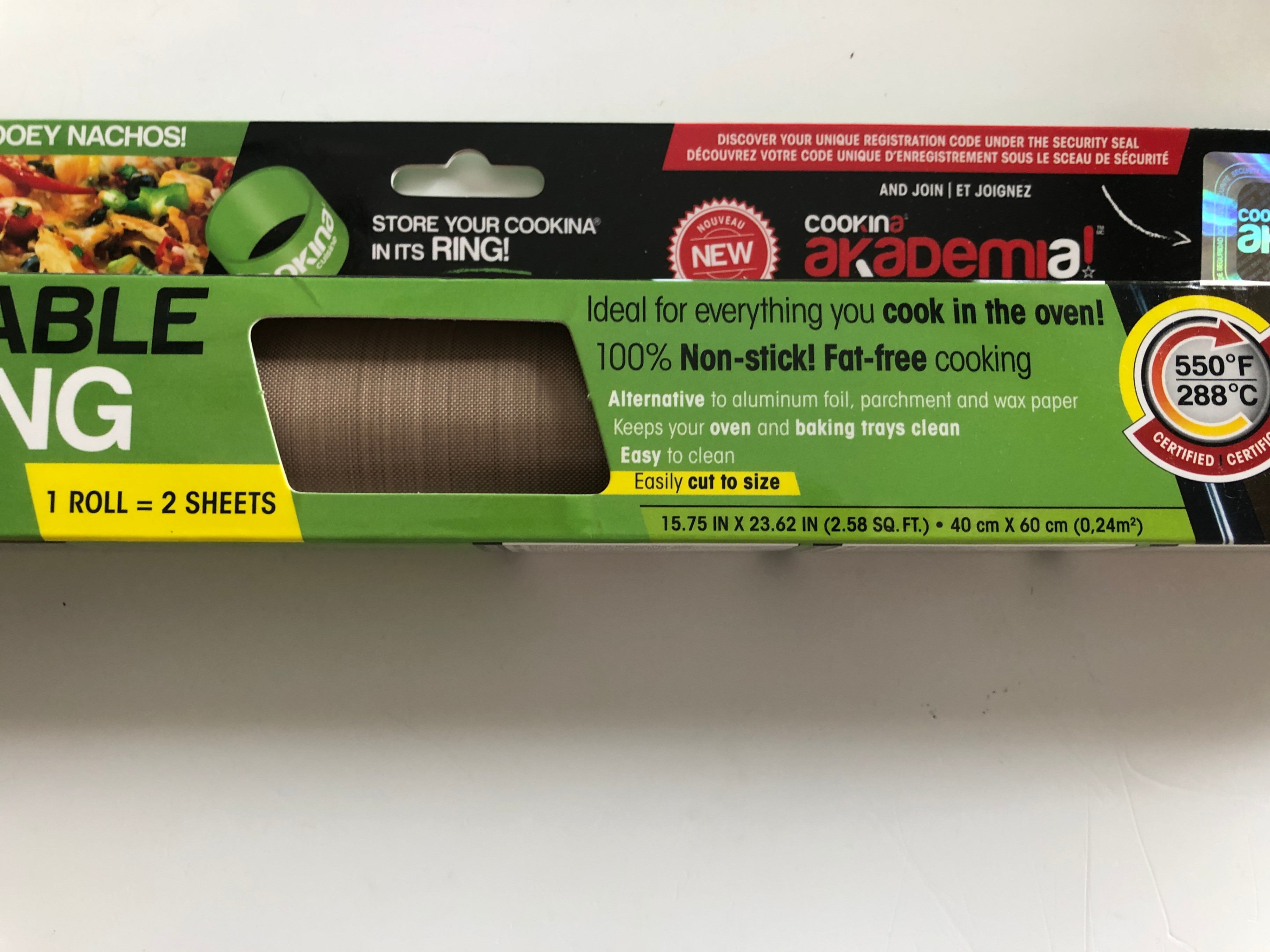 Cookina Cuisine Reusable Baking  and Grilling Sheets - photo 5