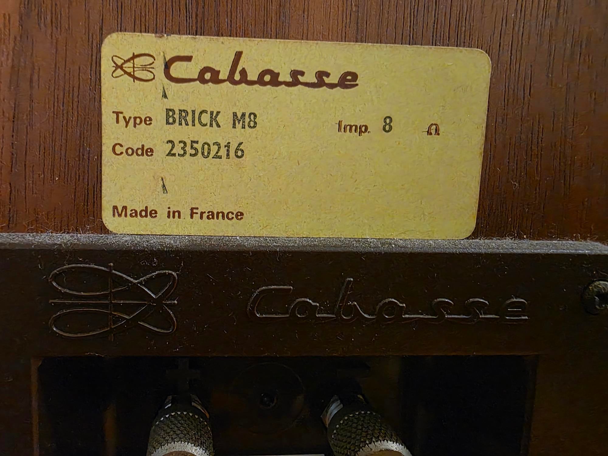 HIFI loudspeaker - Cabasse Brick M8 French-made