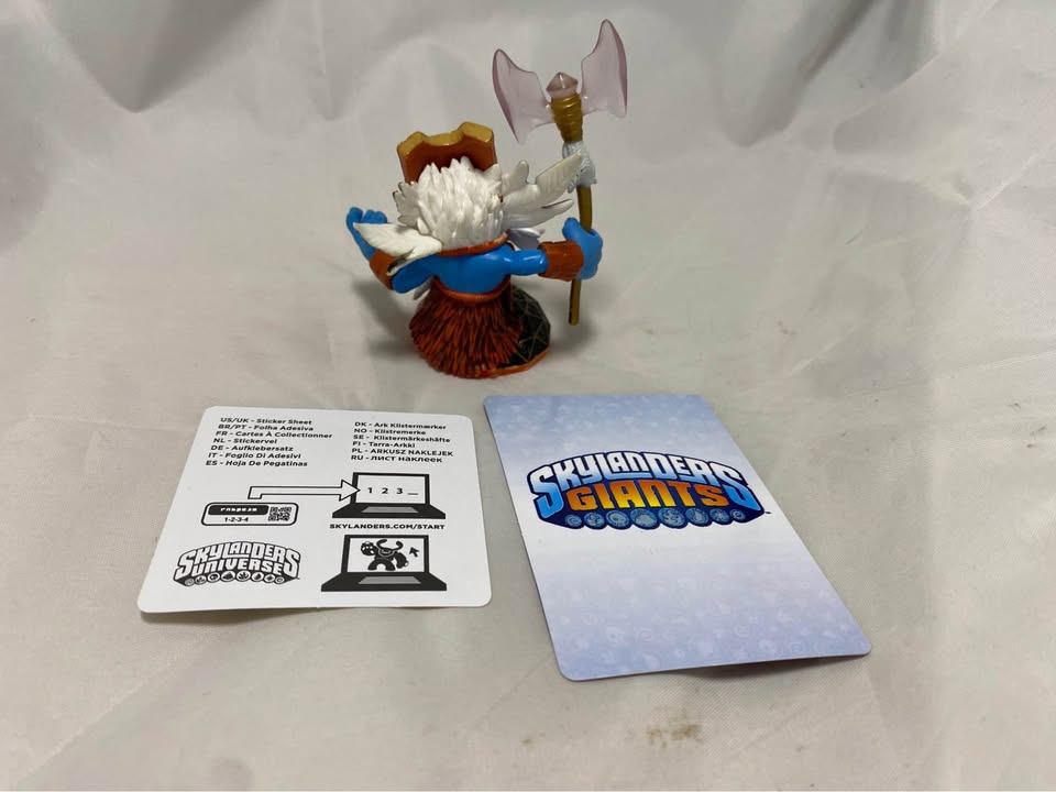 Skylanders Giants DOUBLE TROUBLE Series 2 Figure w/ Card & Stick