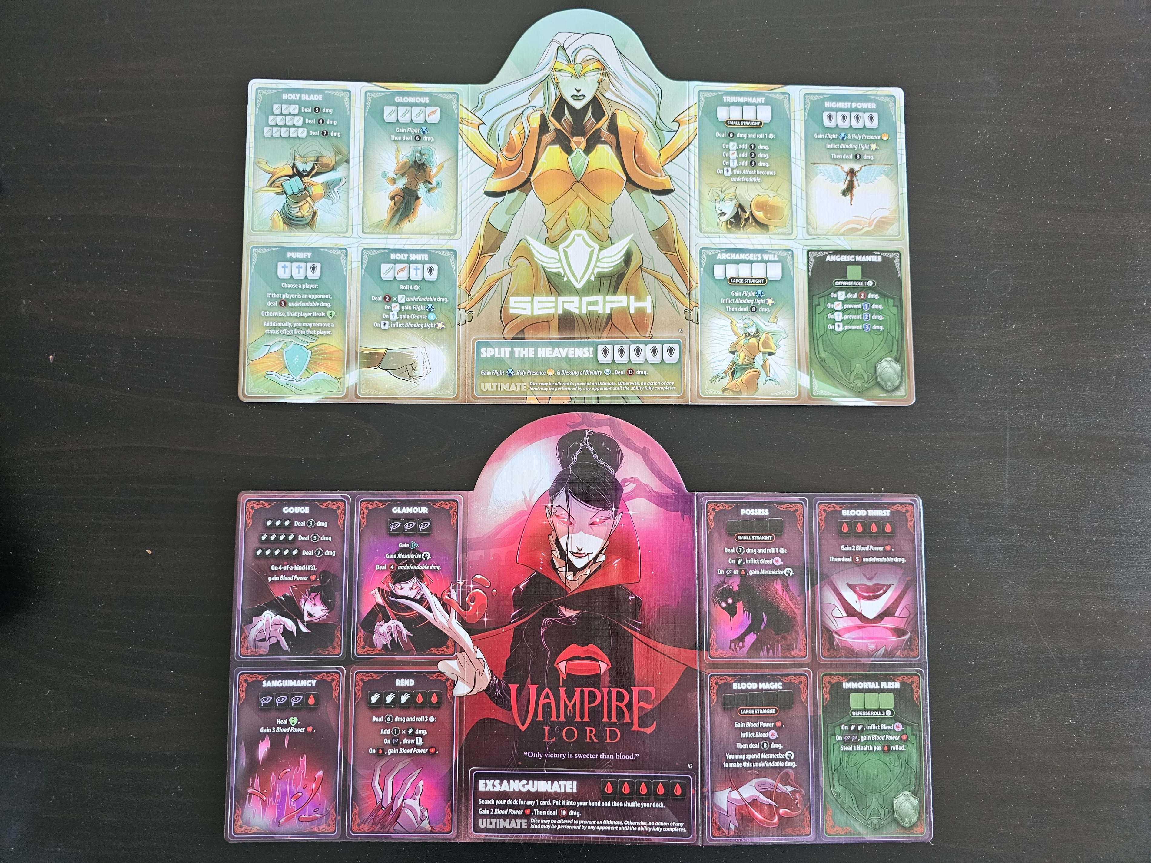 Dice Throne S2: Seraph vs Vampire Lord - photo 2