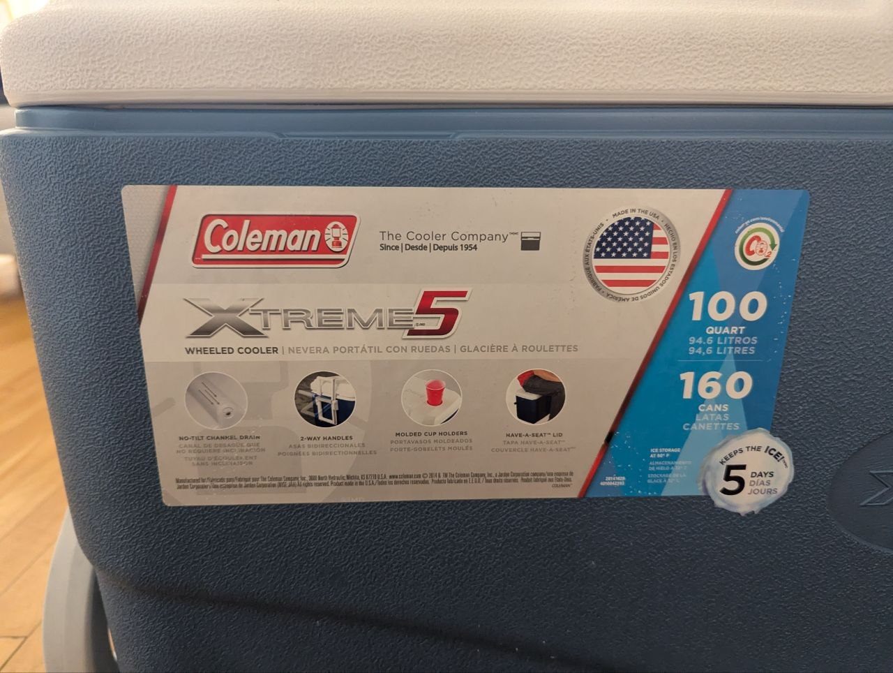 COLEMAN Portable Cooler 96 litres - photo 3