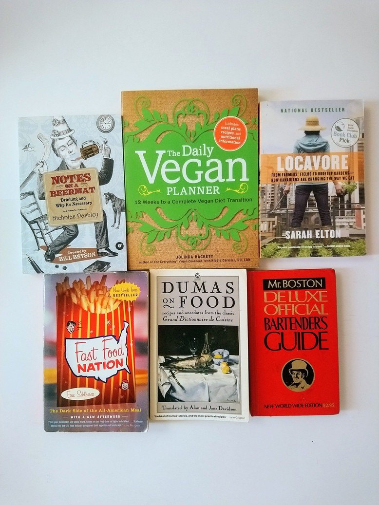 Food and Drink books! ⚽️