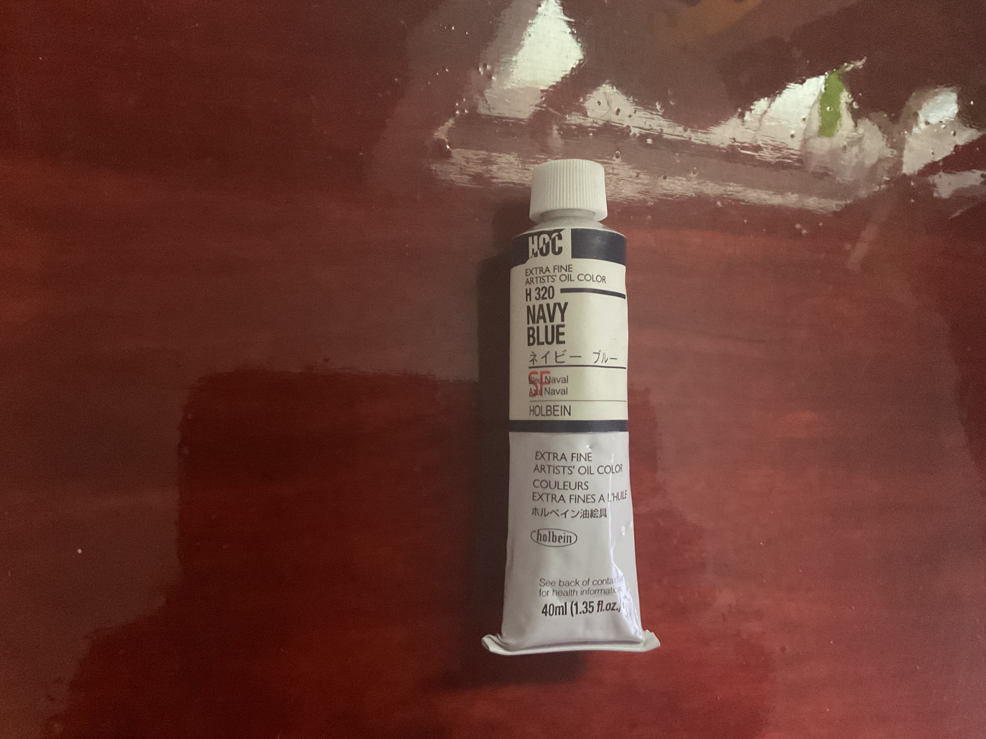 Holbein Extra Fine Artist Oil Color Navy Blue