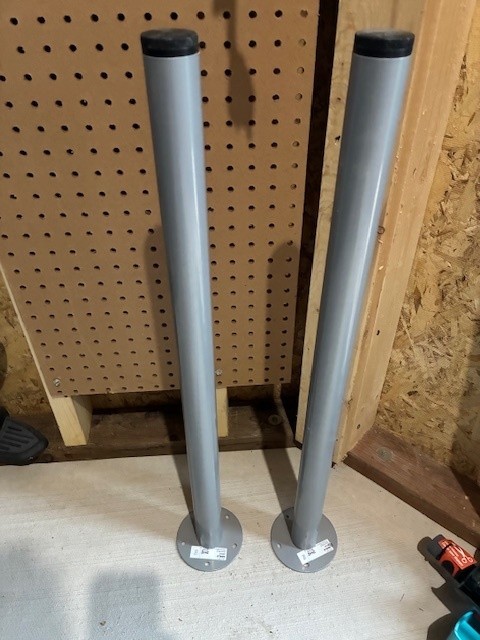 2 Unused Adjustable Ikea Table Legs