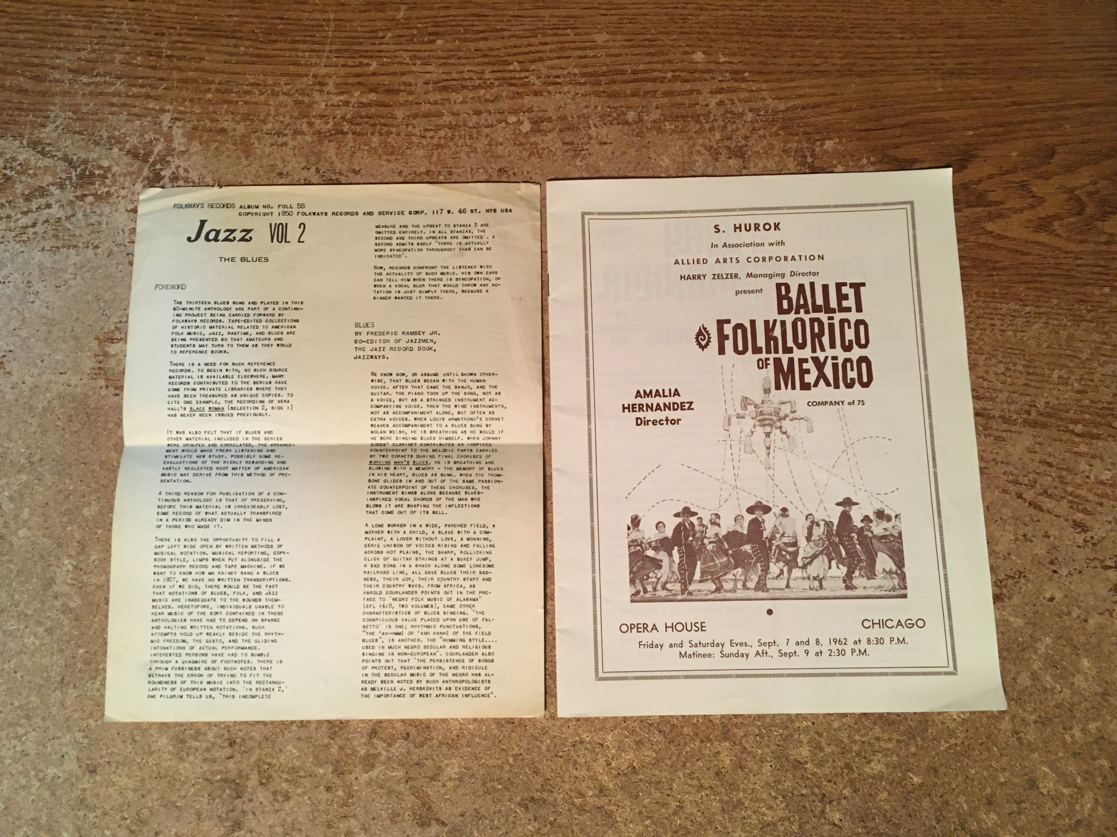 MUSIC & THEATRE LOT OF 6 PLAYBILLS LAWRENCE OF ARABIA WEST WAS - photo 4