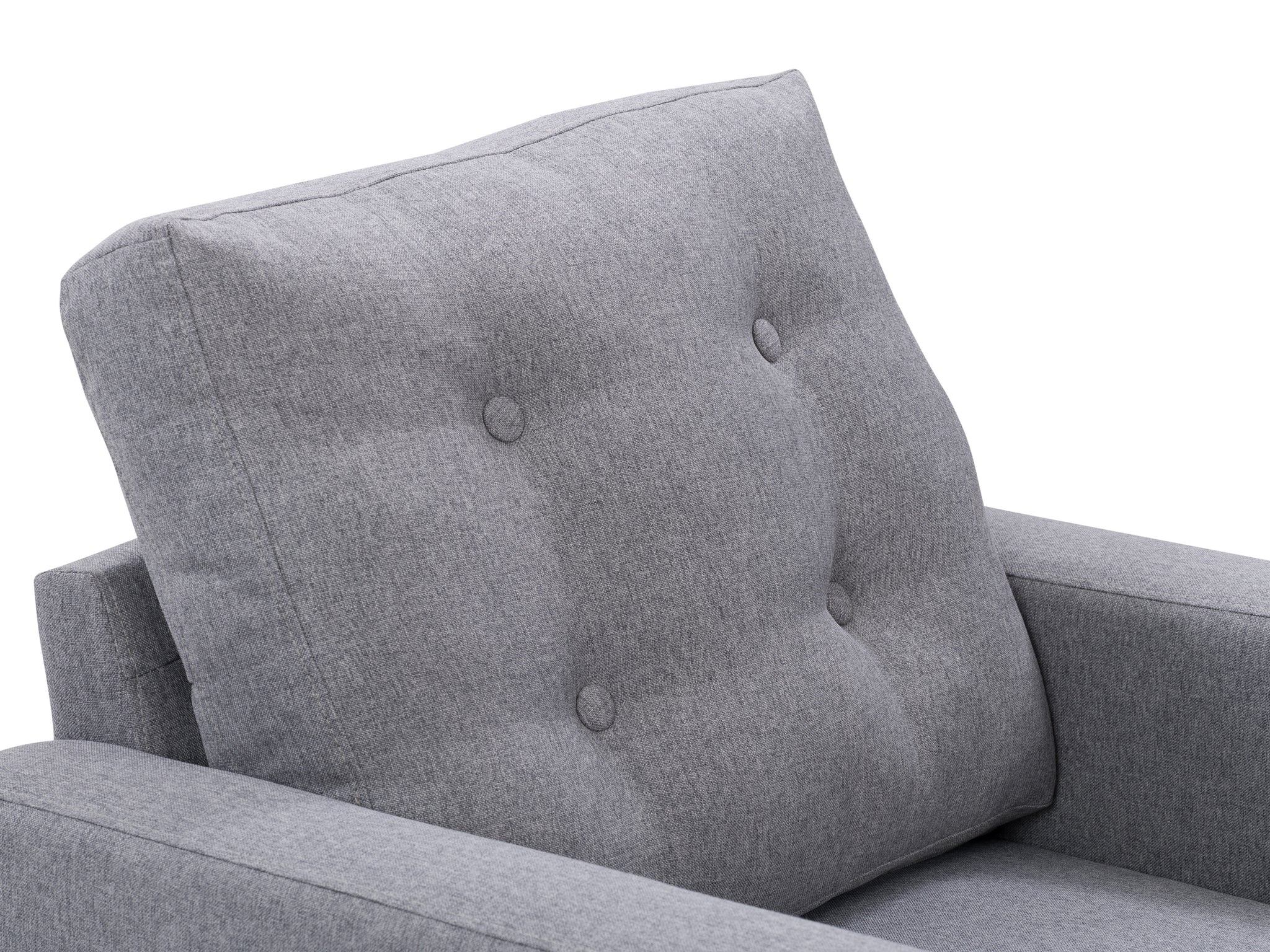 Stylish Grey Lounge Chair for Living Room or Office | Brand New - photo 5