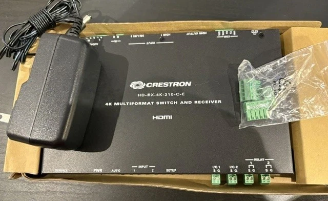 Crestron HD-RX-4K-210-C-E 4K Multiformat Switch and Receiver - photo 3