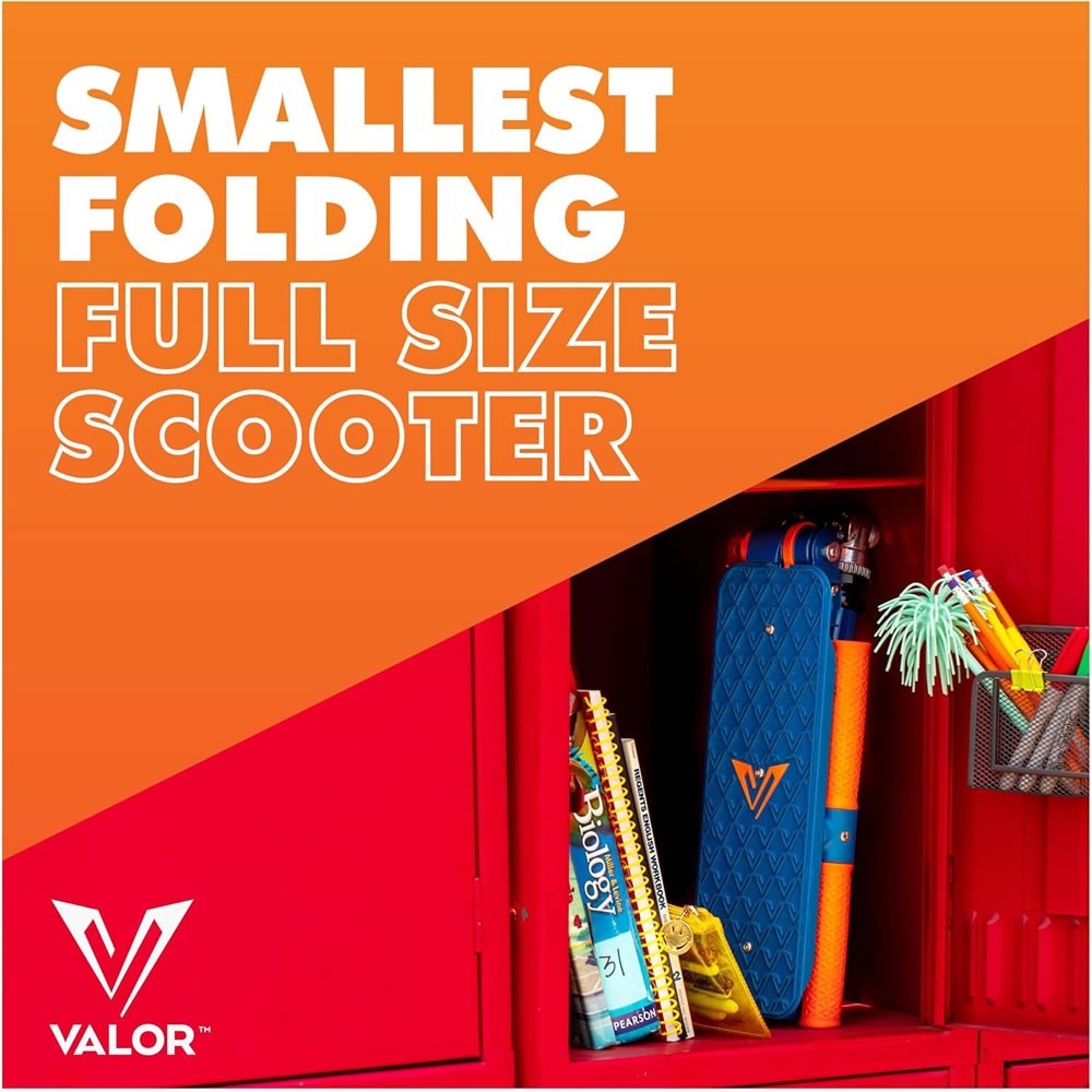 Valor Kick Ultra Compact & Lightweight Foldable Scooter - photo 3