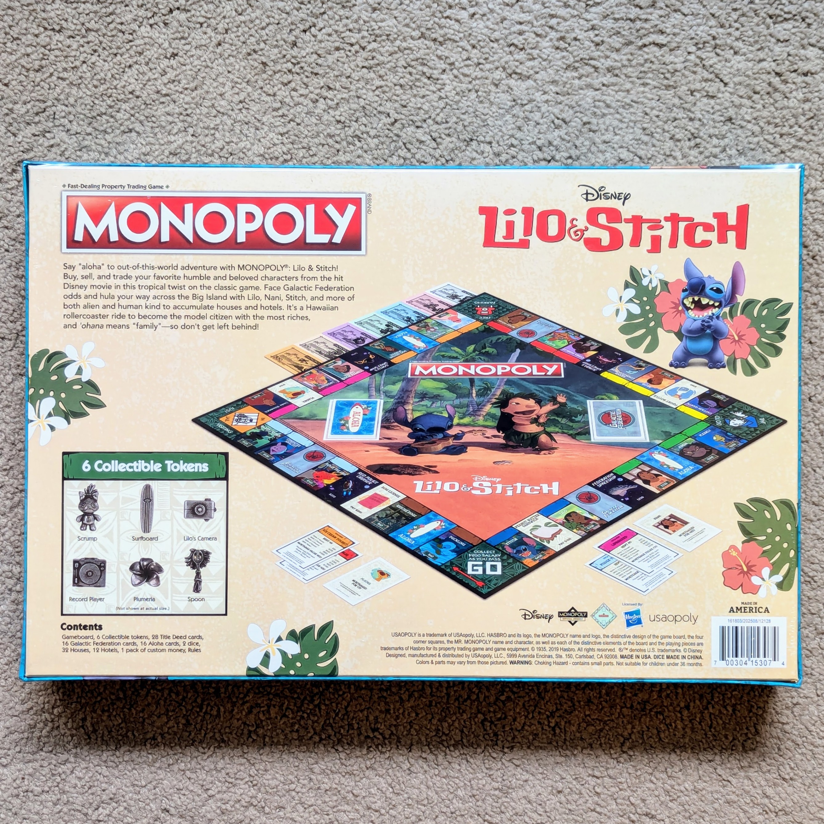 Monopoly: Disney Lilo & Stitch Board Game - photo 2