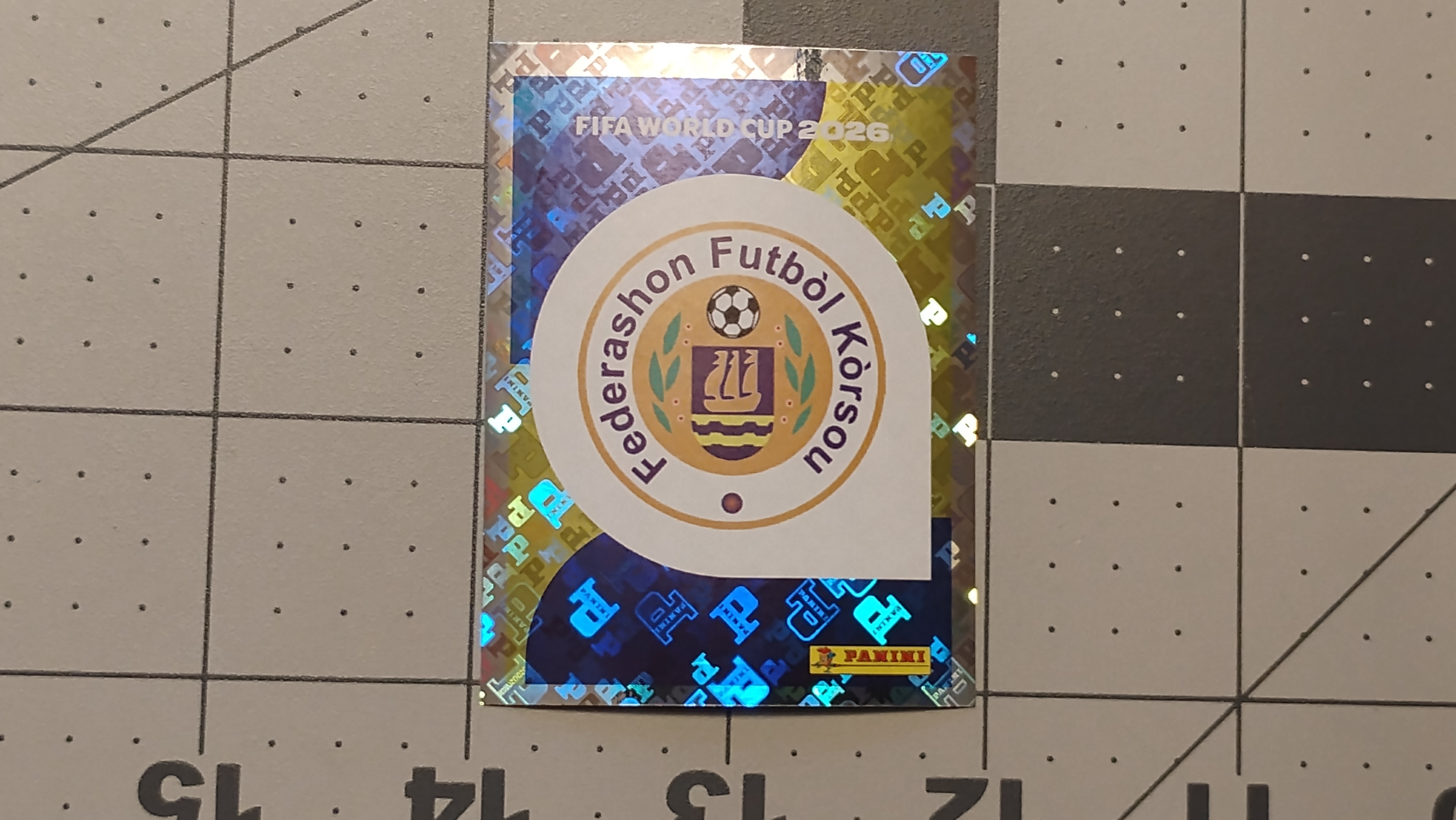 Curaçao CUW 1 FIFA World Cup 2026 Panini Sticker