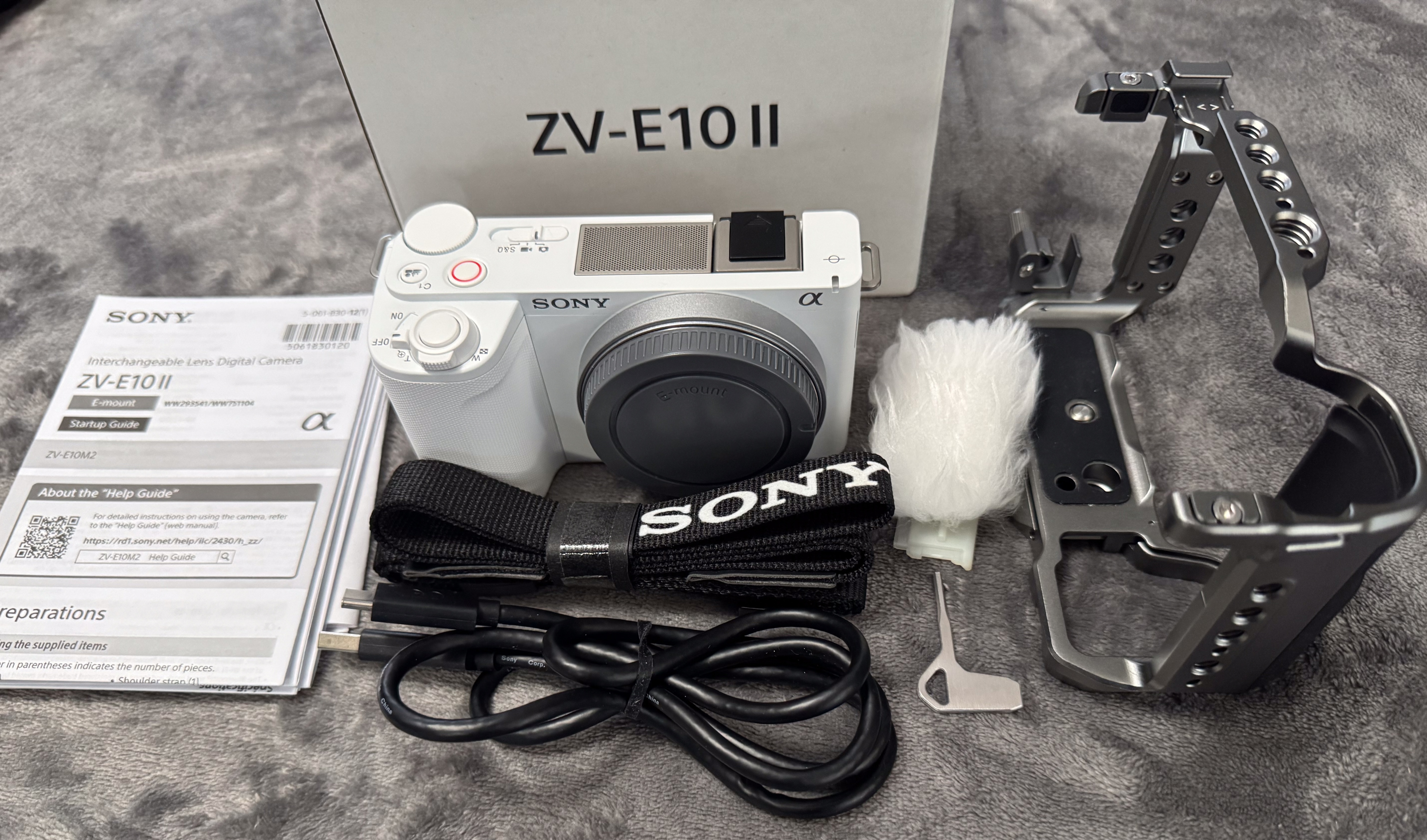 🔥LNIB Sony ZV-E10II, Sony Warranty, 4K120, 10bit, S-Log3, Cage🔥