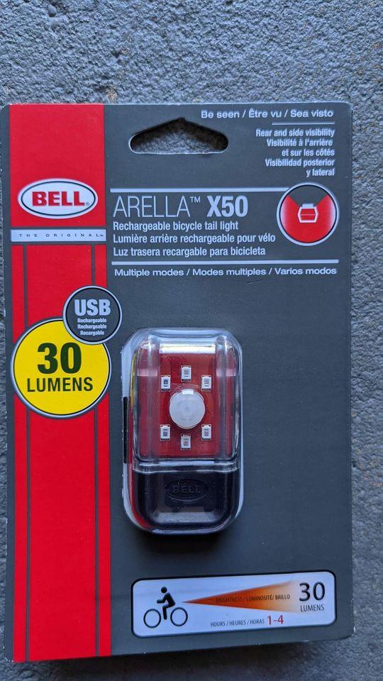 Arella X50 USB Rechargeable Bicycle Tail Light