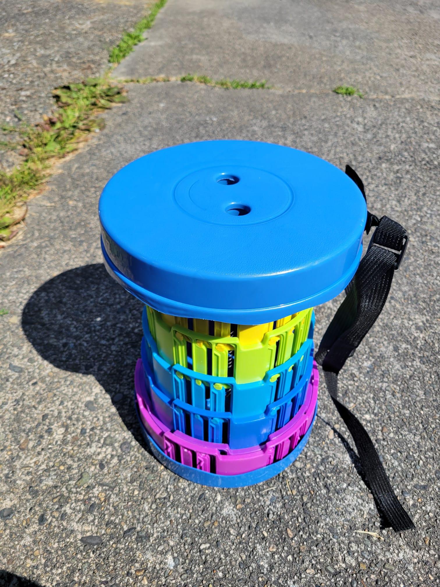 Portable Folding Stool – Adjustable Height - photo 5