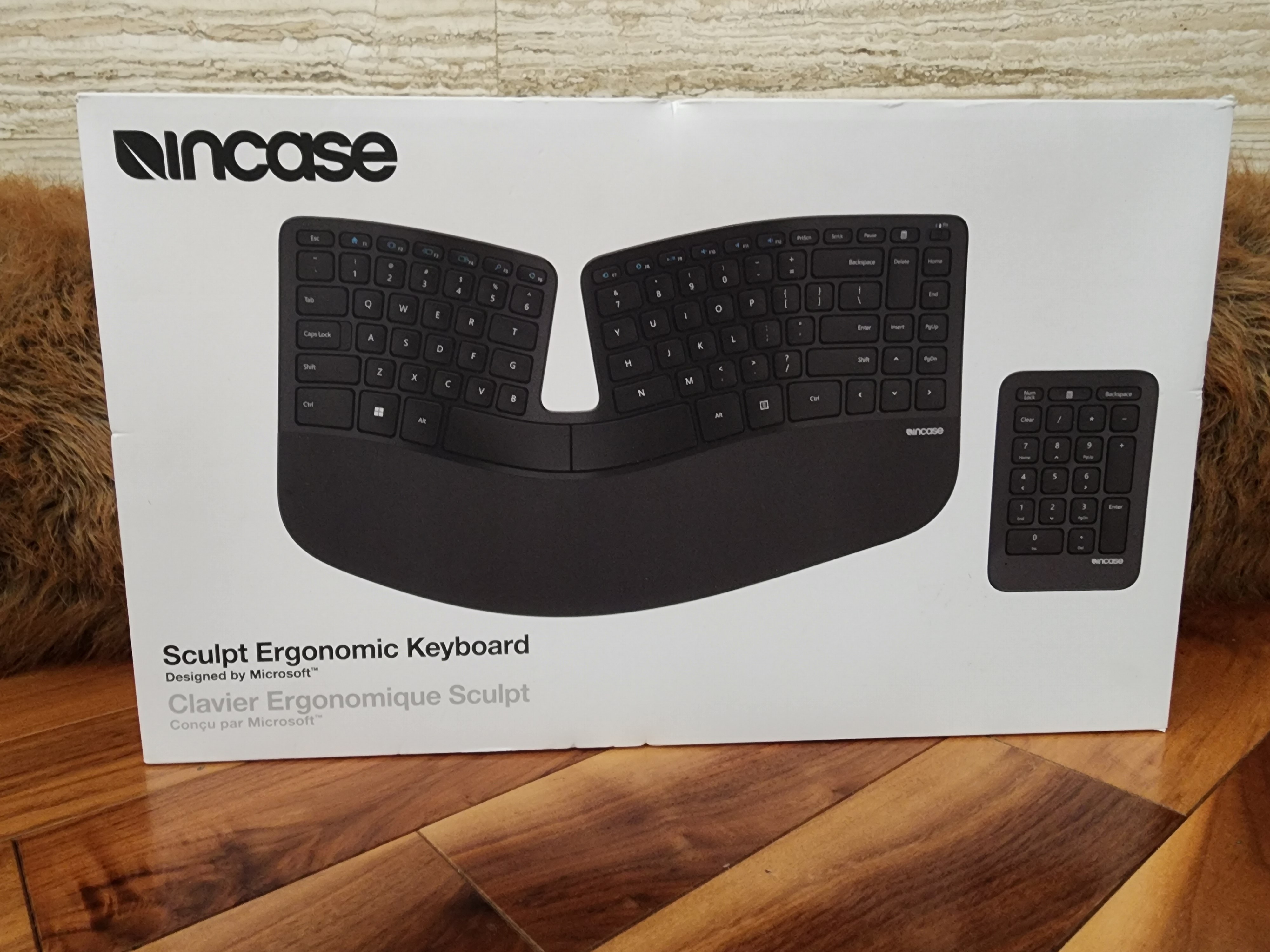 Microsoft Designed, Incase Sculpt Ergonomic Keyboard & Keypad