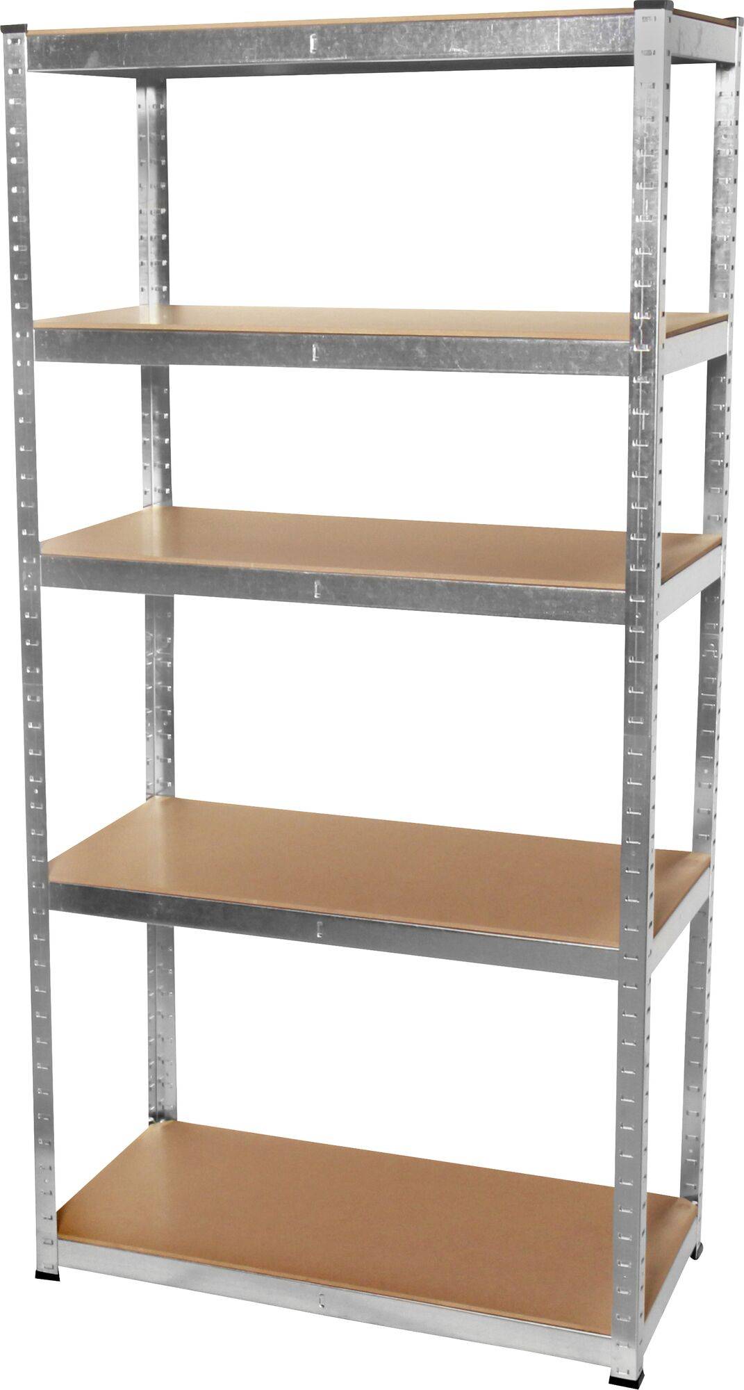 5-Shelf Galvanized Steel Shelving Unit