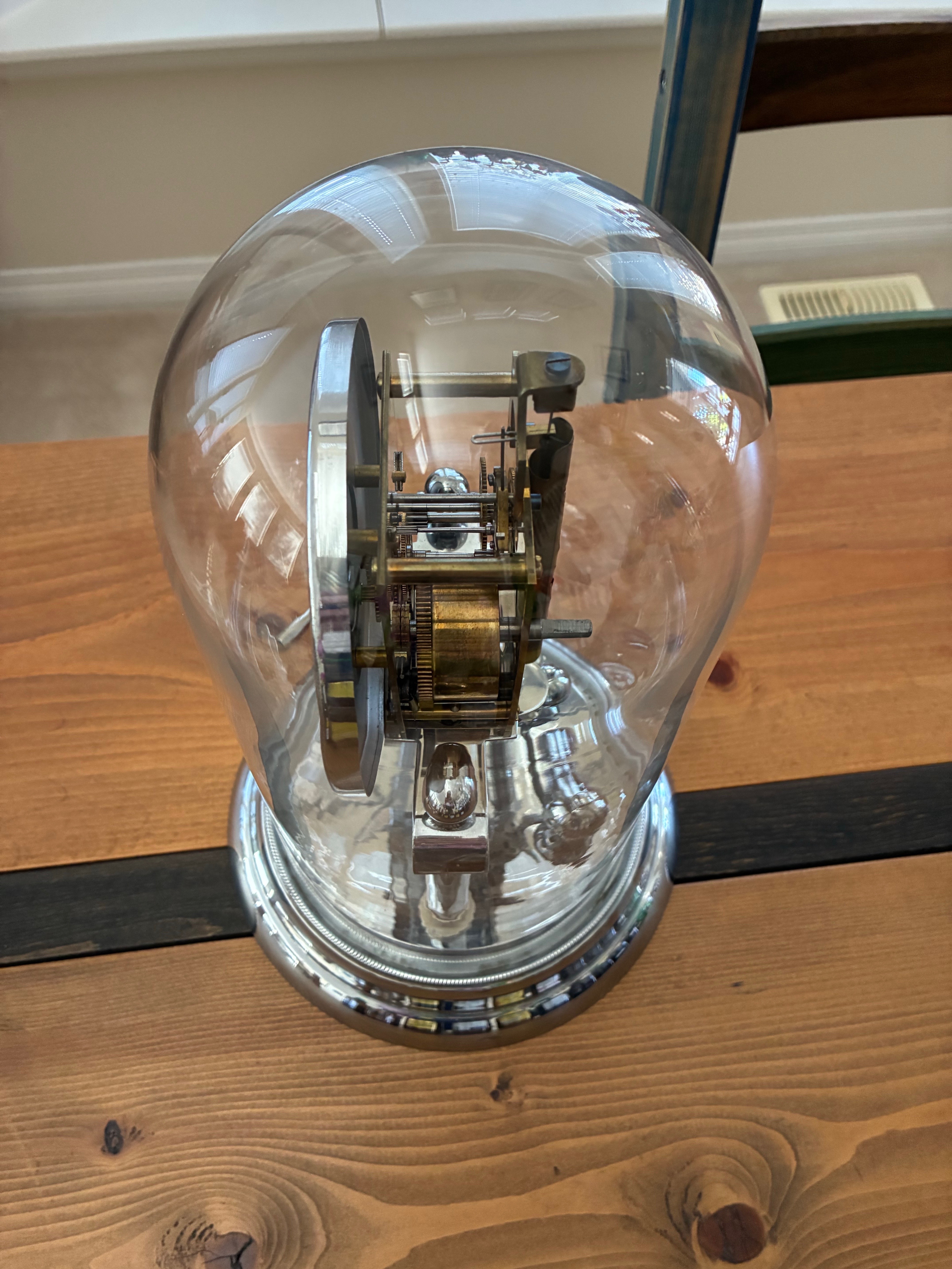 Vintage Glass Dome Clock - photo 2