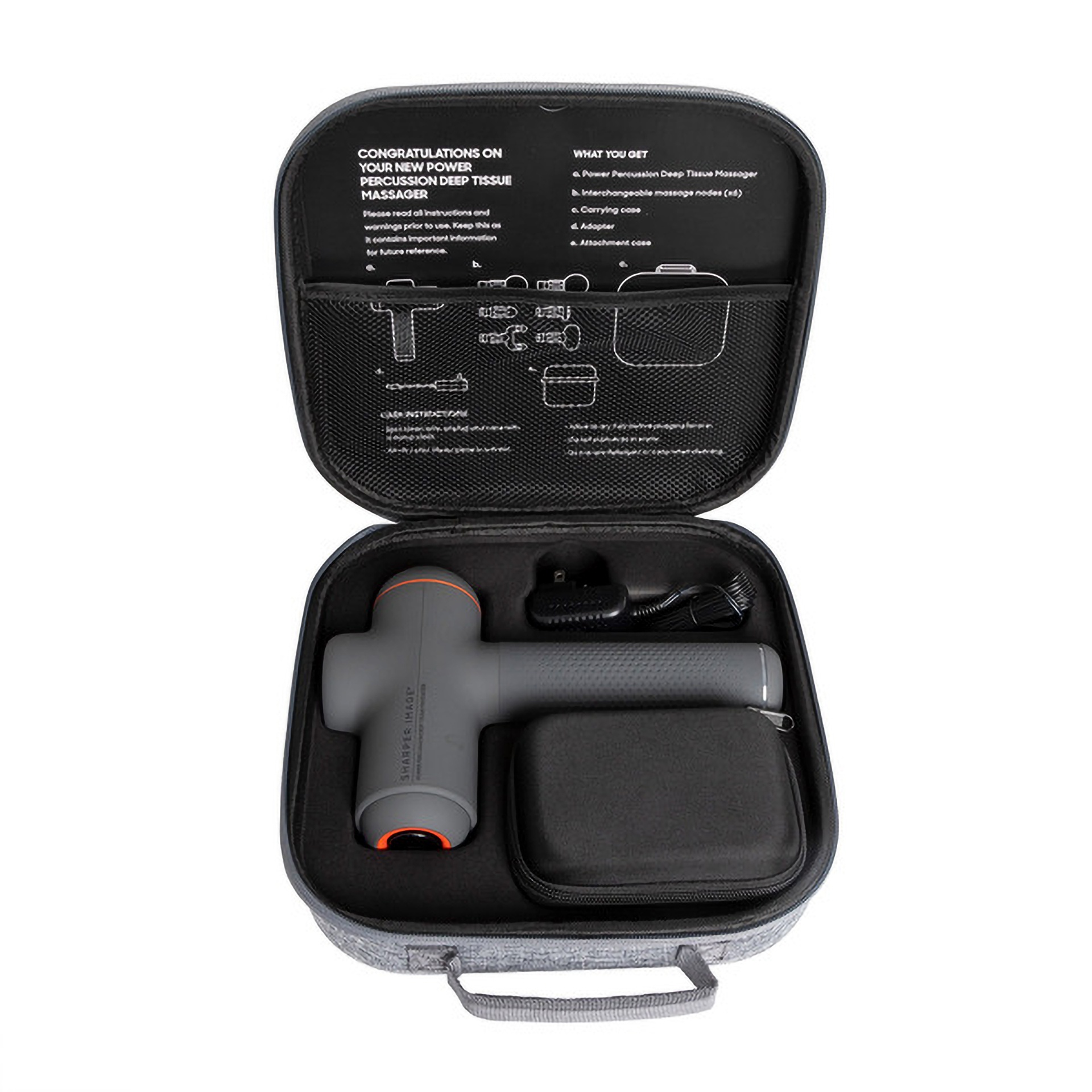 Sharper Image Power Percussion Deep Tissue Massager - Like New - photo 3