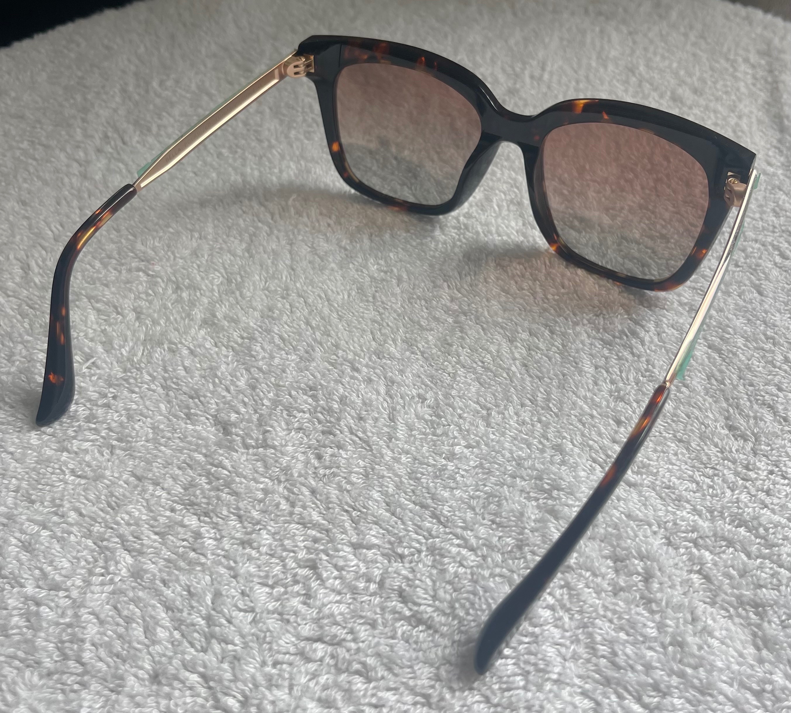 DIFF Eyewear "Bella" Polarized Sunglasses (Tortoise & Gold) - photo 4