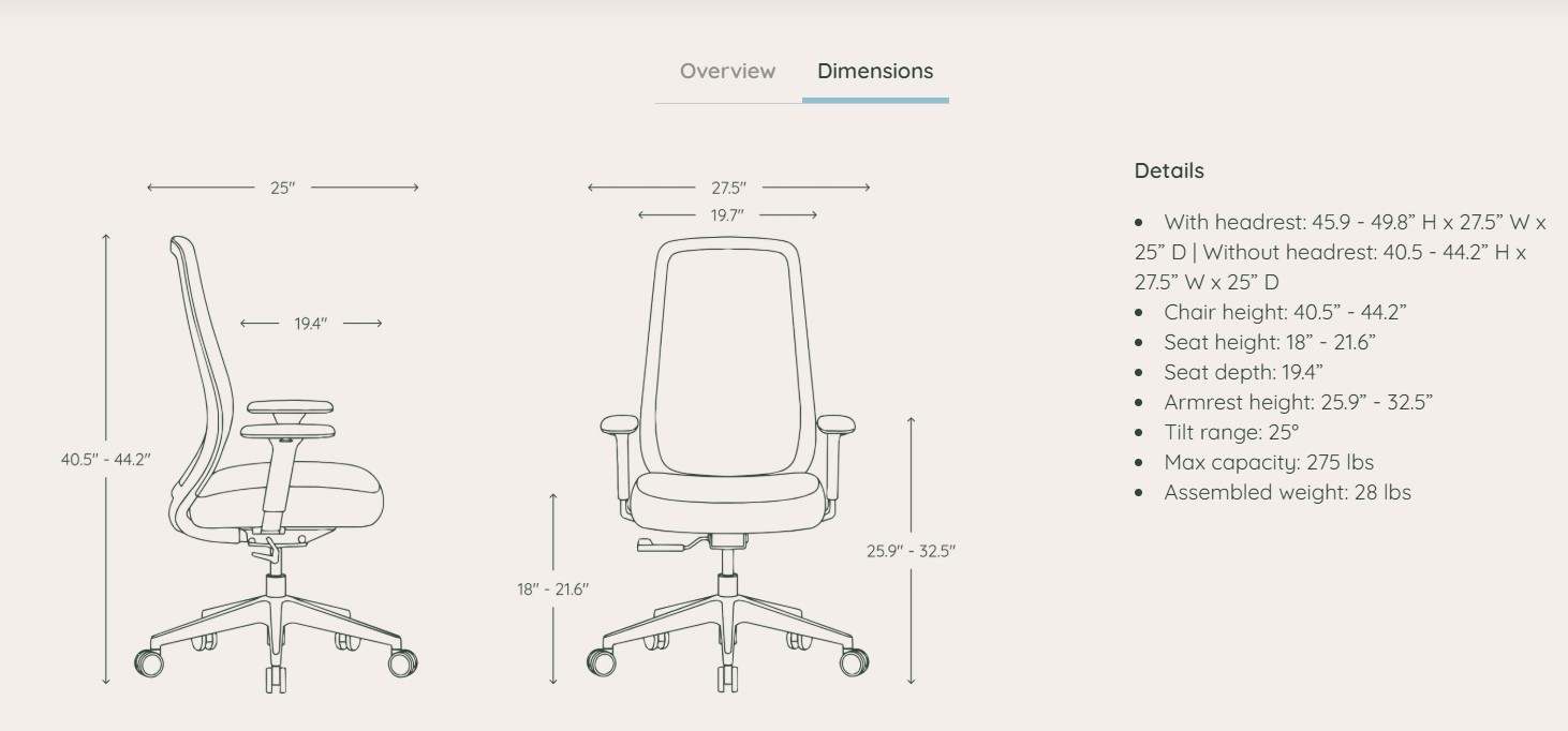 Branch ergonomic multitask chair - photo 2