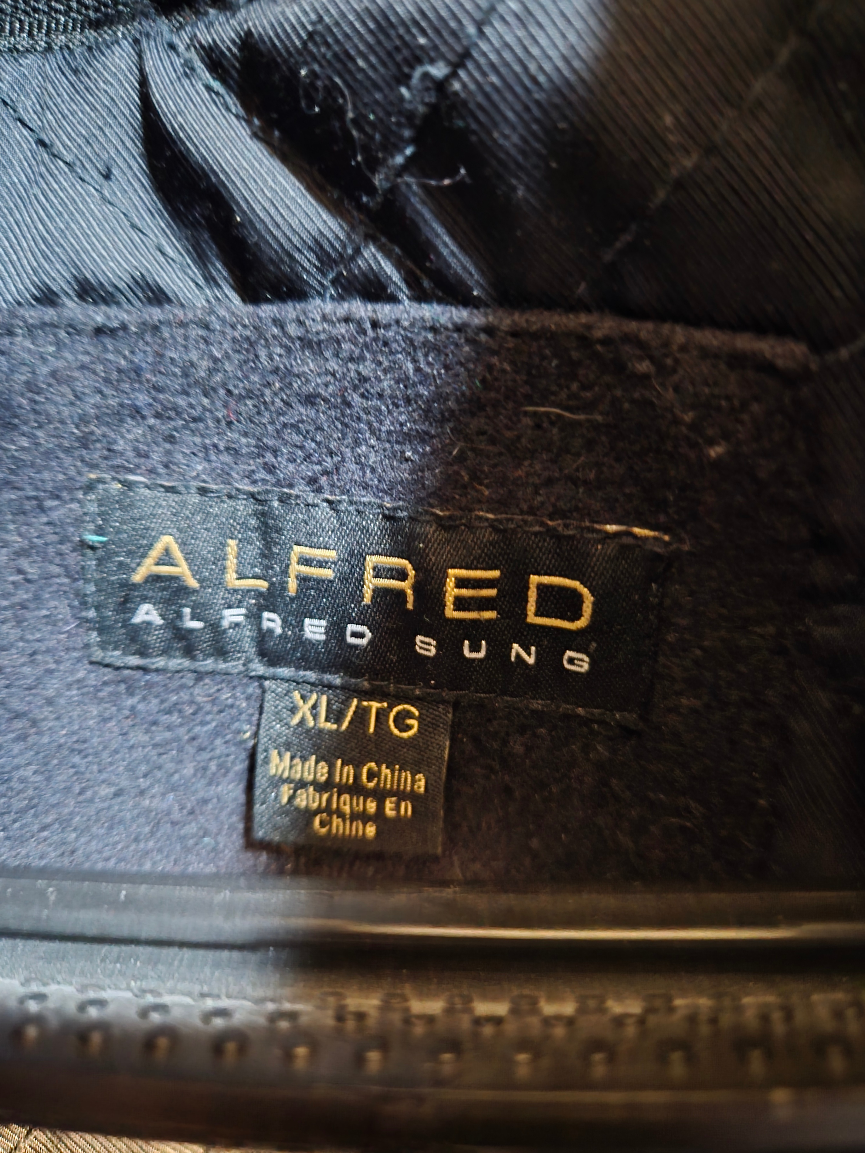 Alfred Sung Wool Blend Peacoat - photo 5
