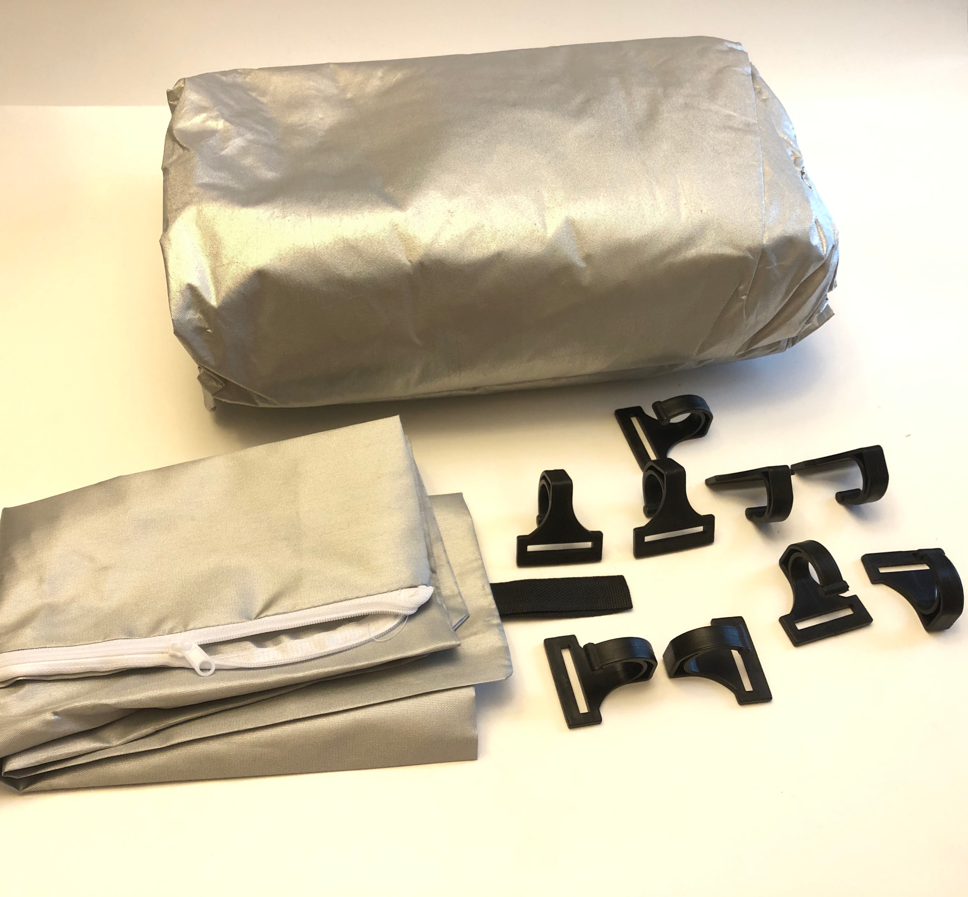 Silver Car Cover with Tie-Downs - photo 3