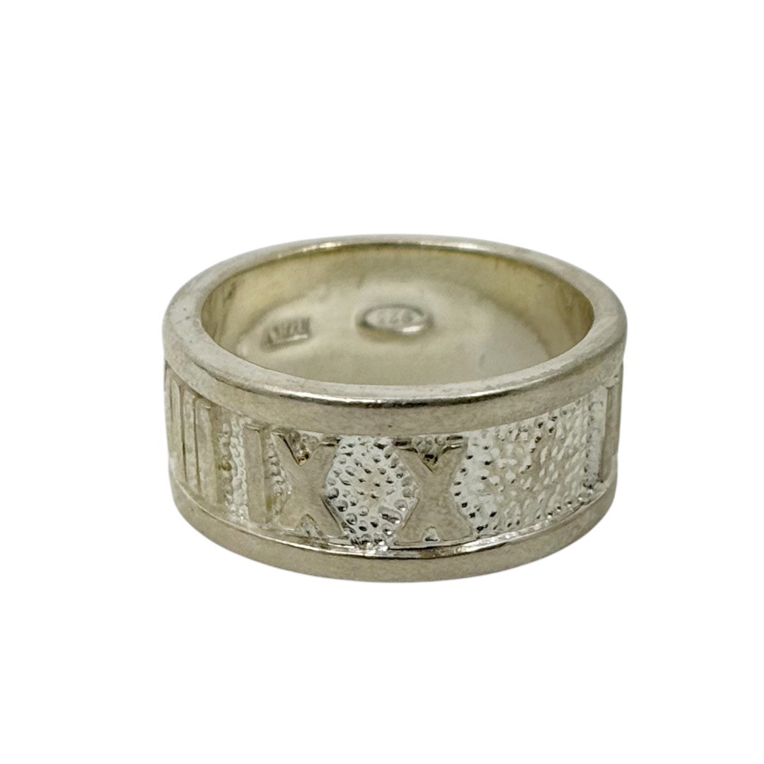 Milor sterling silver atlas Roman numerals band ring - GM311 - photo 4