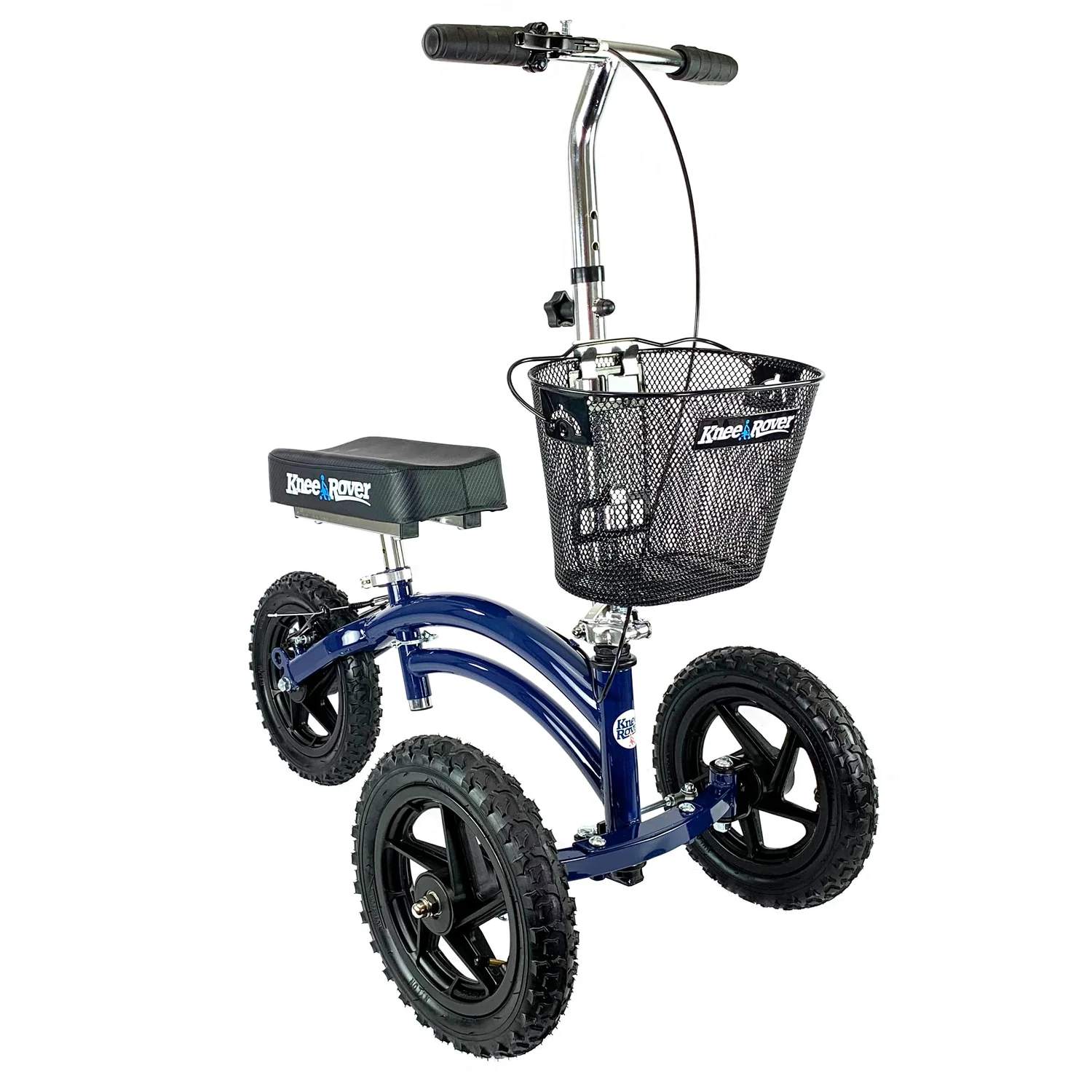 KNEEROVER ALL TERRAIN STEERABLE KNEE SCOOTER WITH STABILIZER