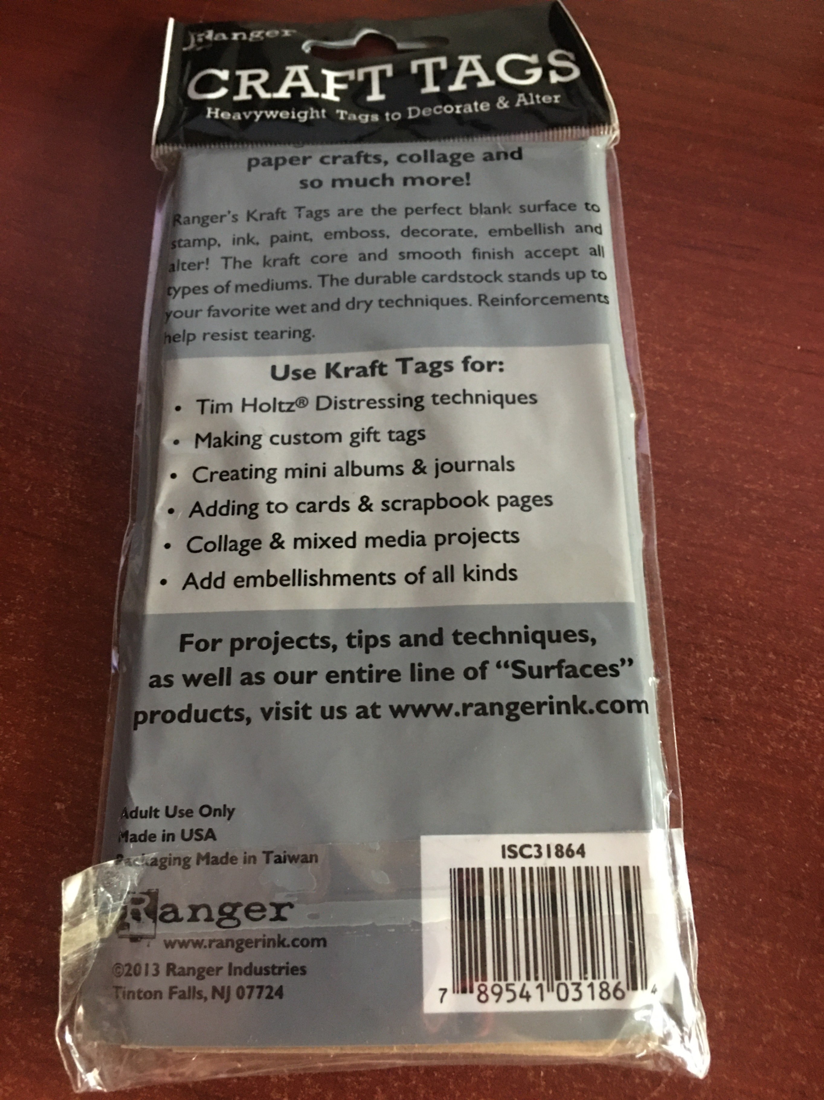 Ranger Craft Tags - Heavyweight Tags to Decorate & Alter - photo 2