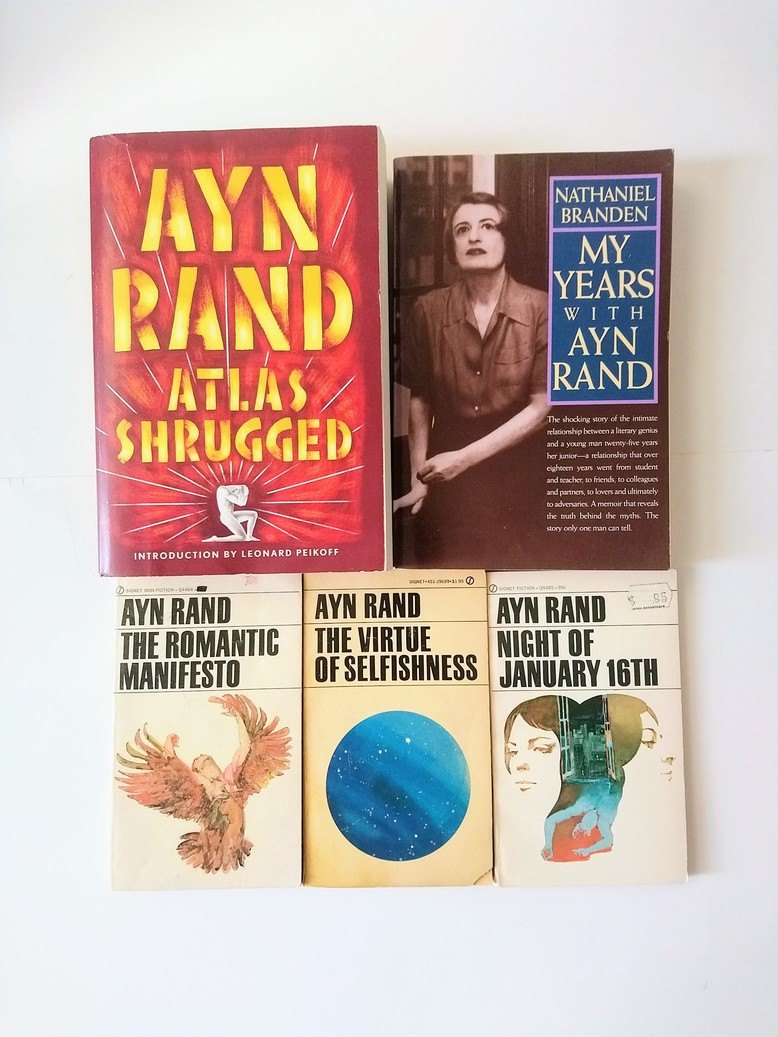 Ayn Rand books!