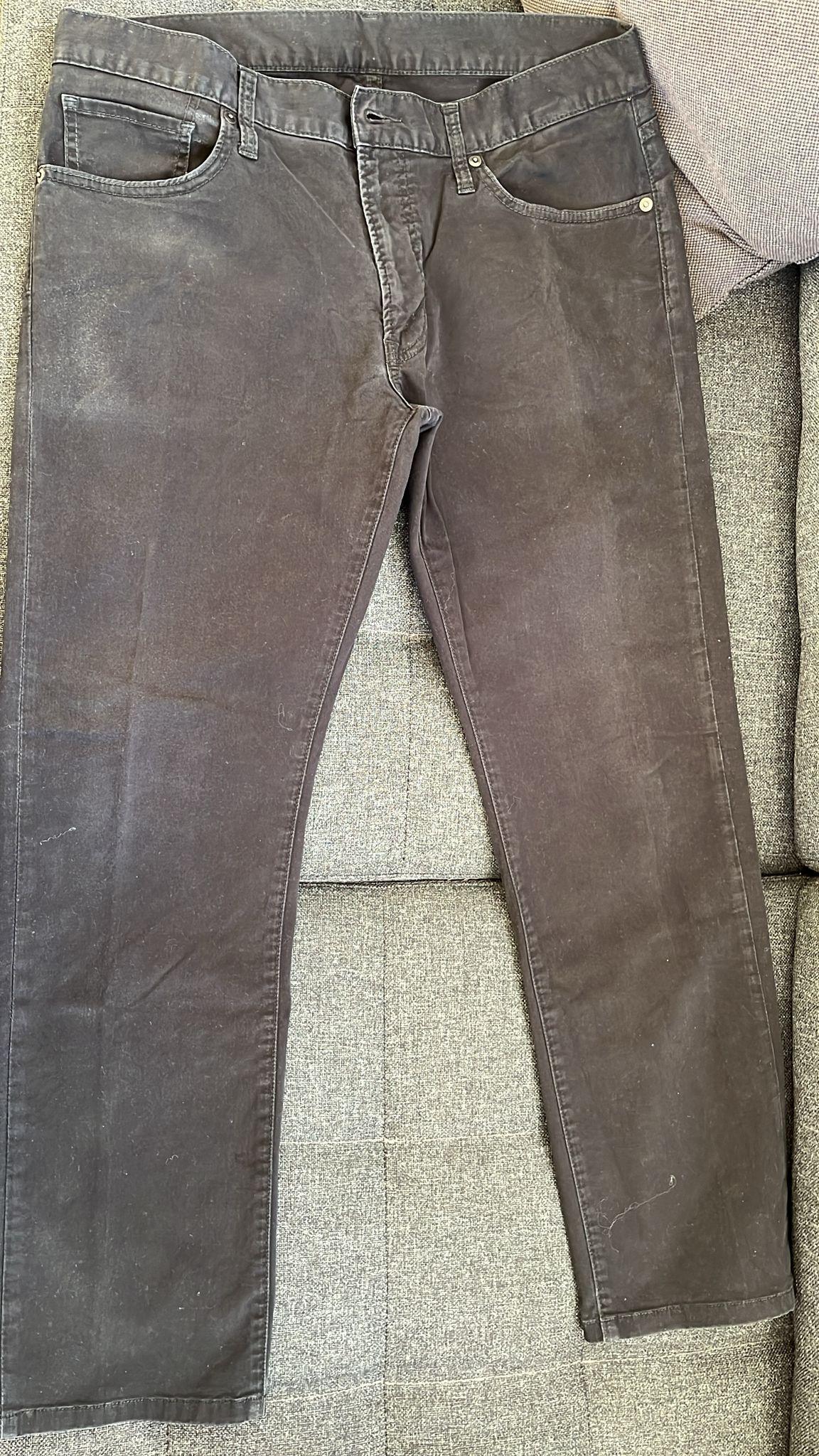 Uniqlo | Black Cotton Jeans | Size 35x28