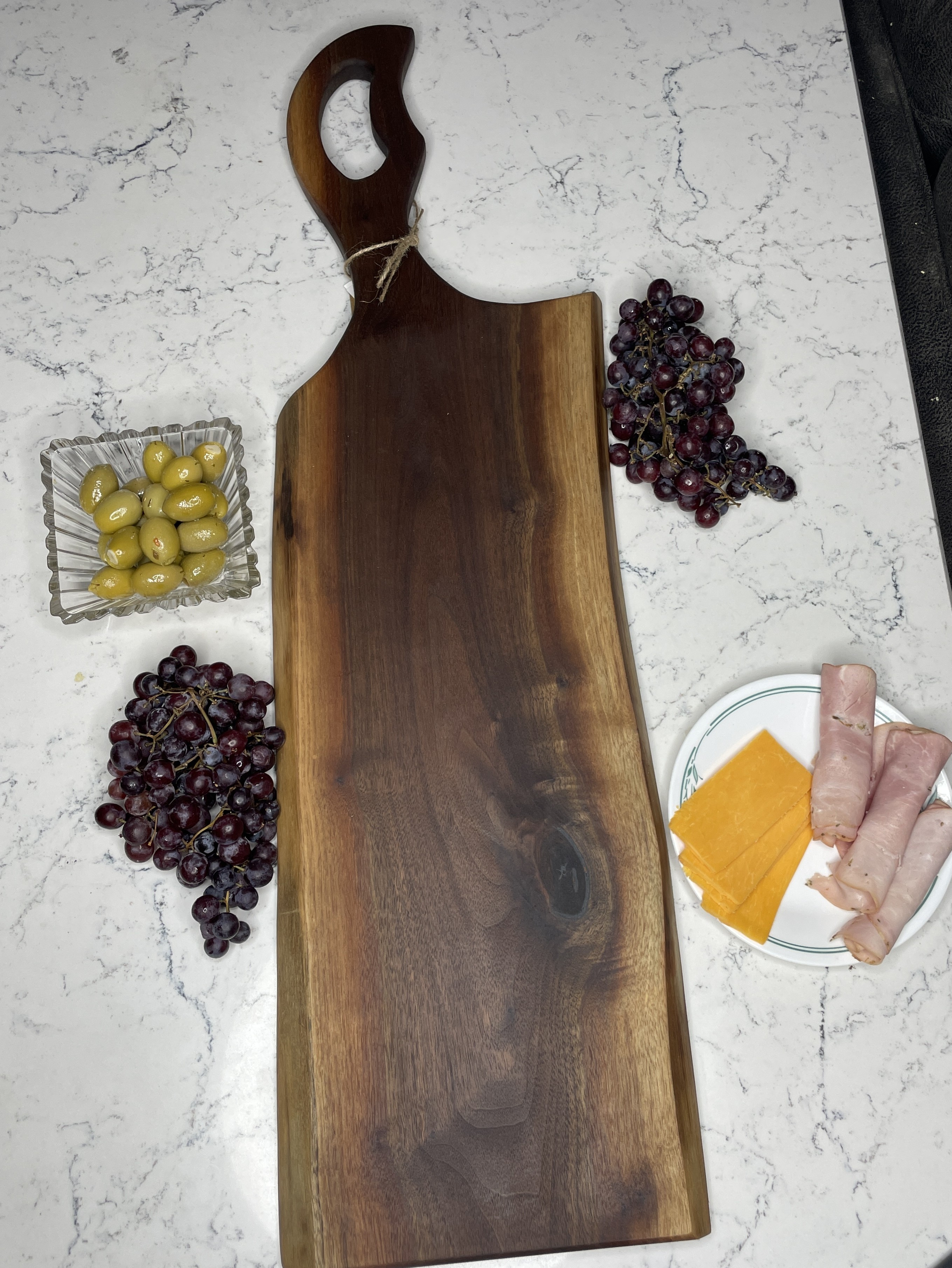 Live Edge Black Walnut Charcuterie Board #3