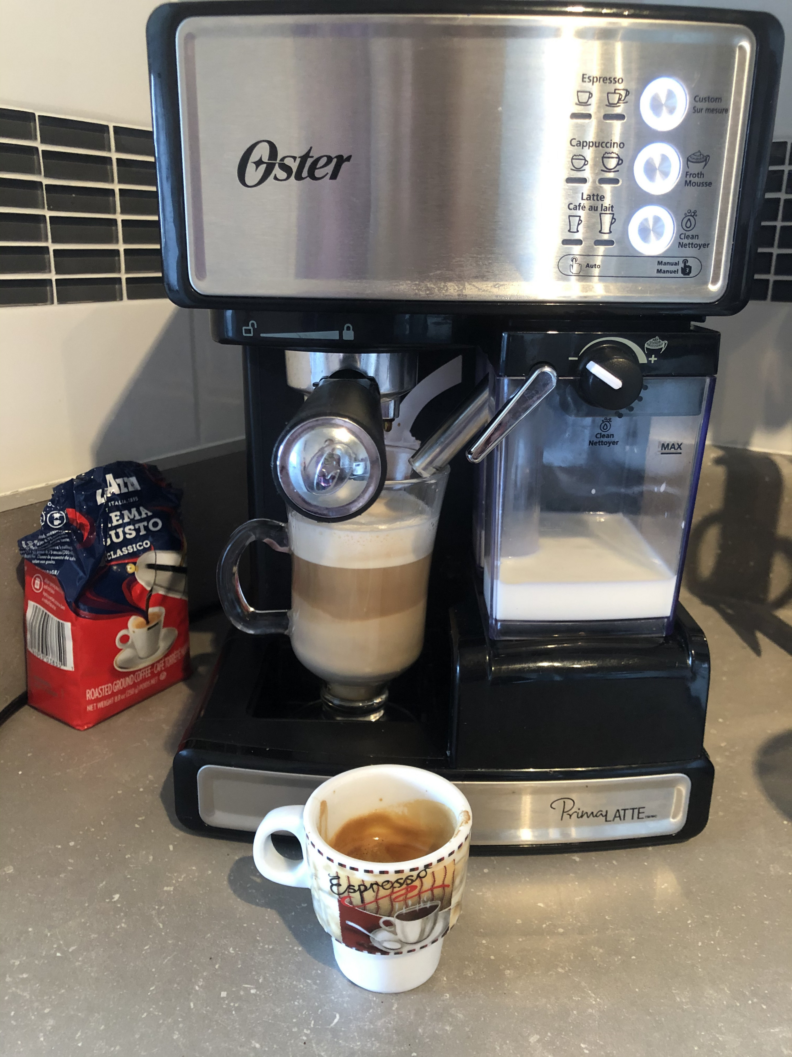 Oster Prima Latte Espresso Cappuccino Latte Machine - $30 - photo 4
