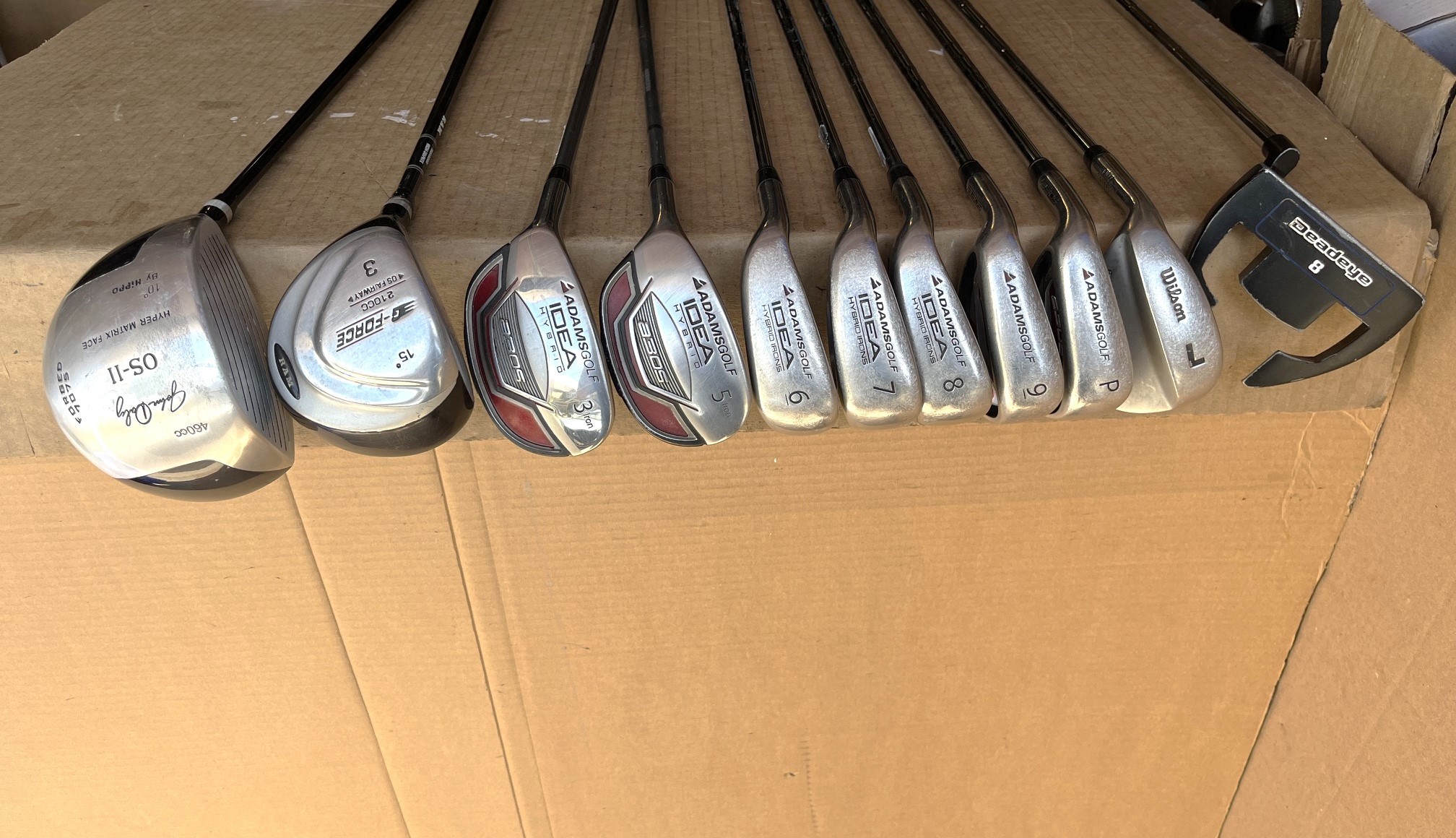 Men’s left hand golf clubs & golf bag – complete set - photo 5