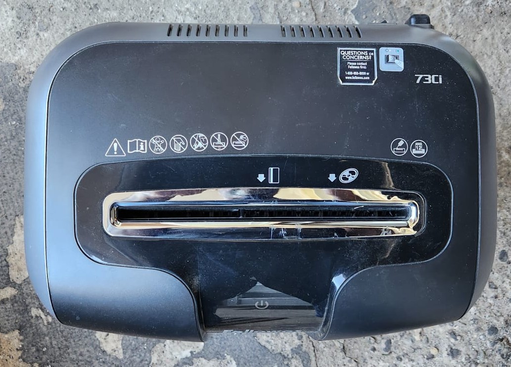 Fellowes Powershred 73Ci Cross-Cut Paper Shredder - photo 2