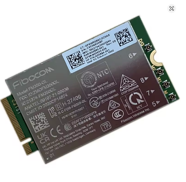 New genuine Fibocom FM350-GL 5G WWAN M.2 cellular modem - photo 3
