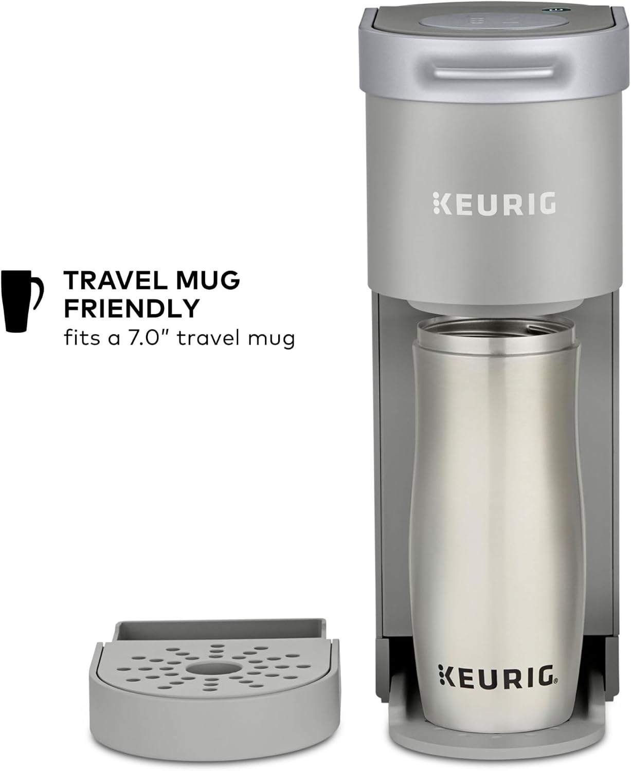 Keurig K-Mini Coffee Maker, Single Serve K-Cup Pod, Studio Gray - photo 4