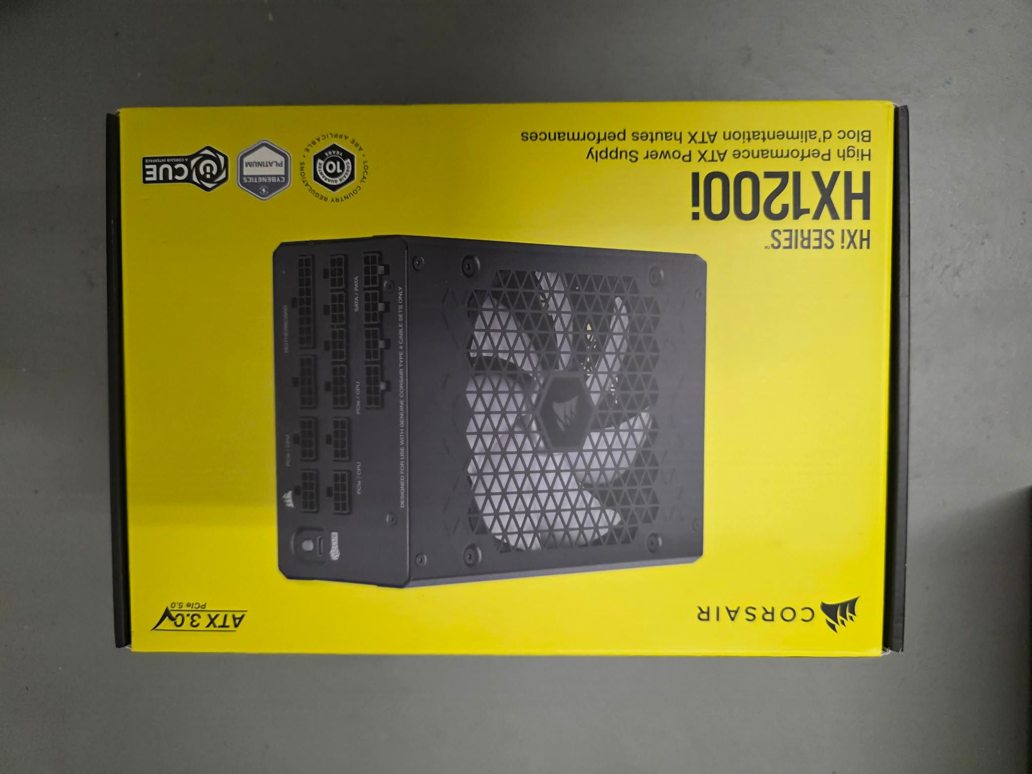 Corsair HX1200i PSU