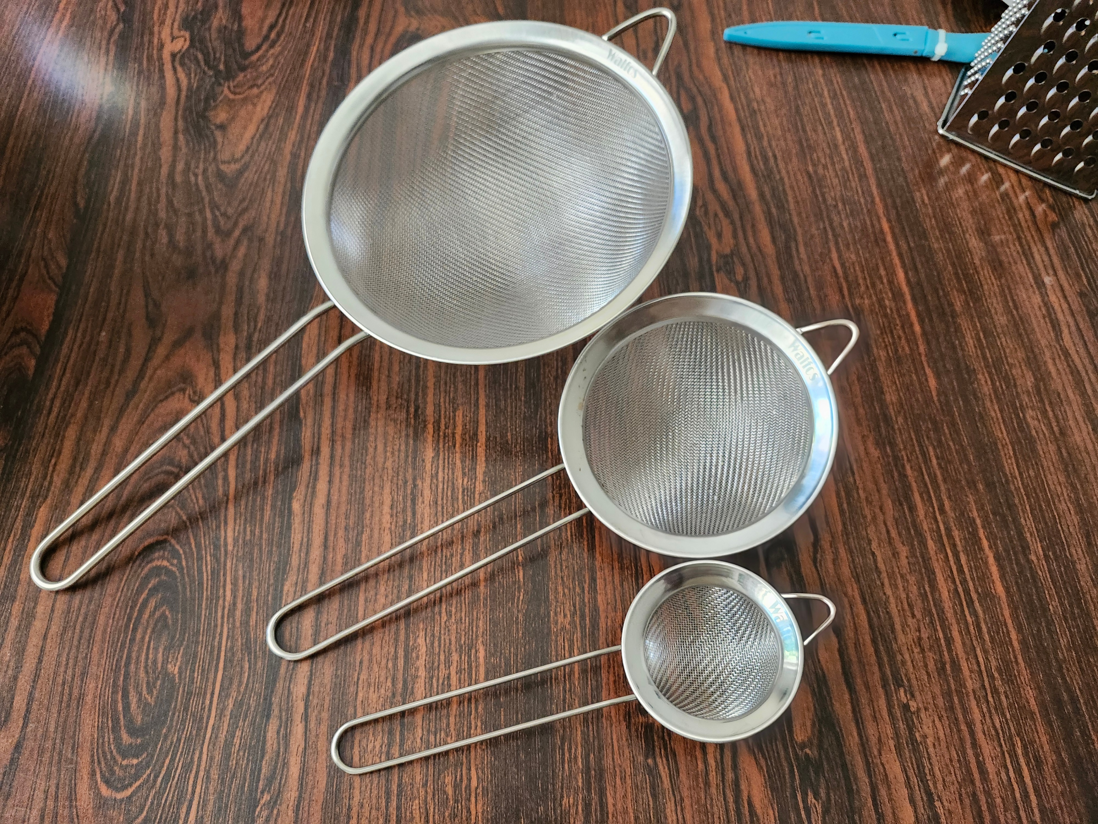 Fine Mesh Strainer Set – 3 Pieces - photo 2