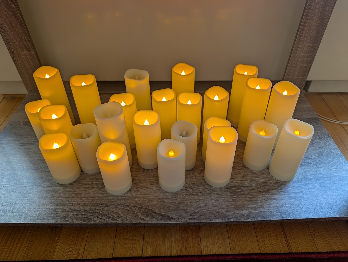 Set of 24 LED Flameless Candles