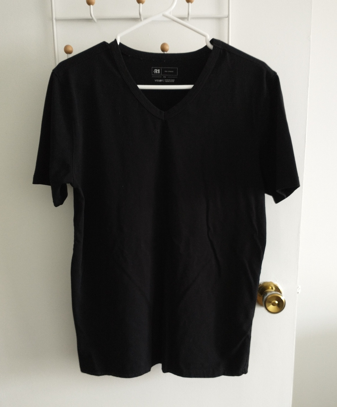 Black Simons V-Neck T-shirt - Unworn