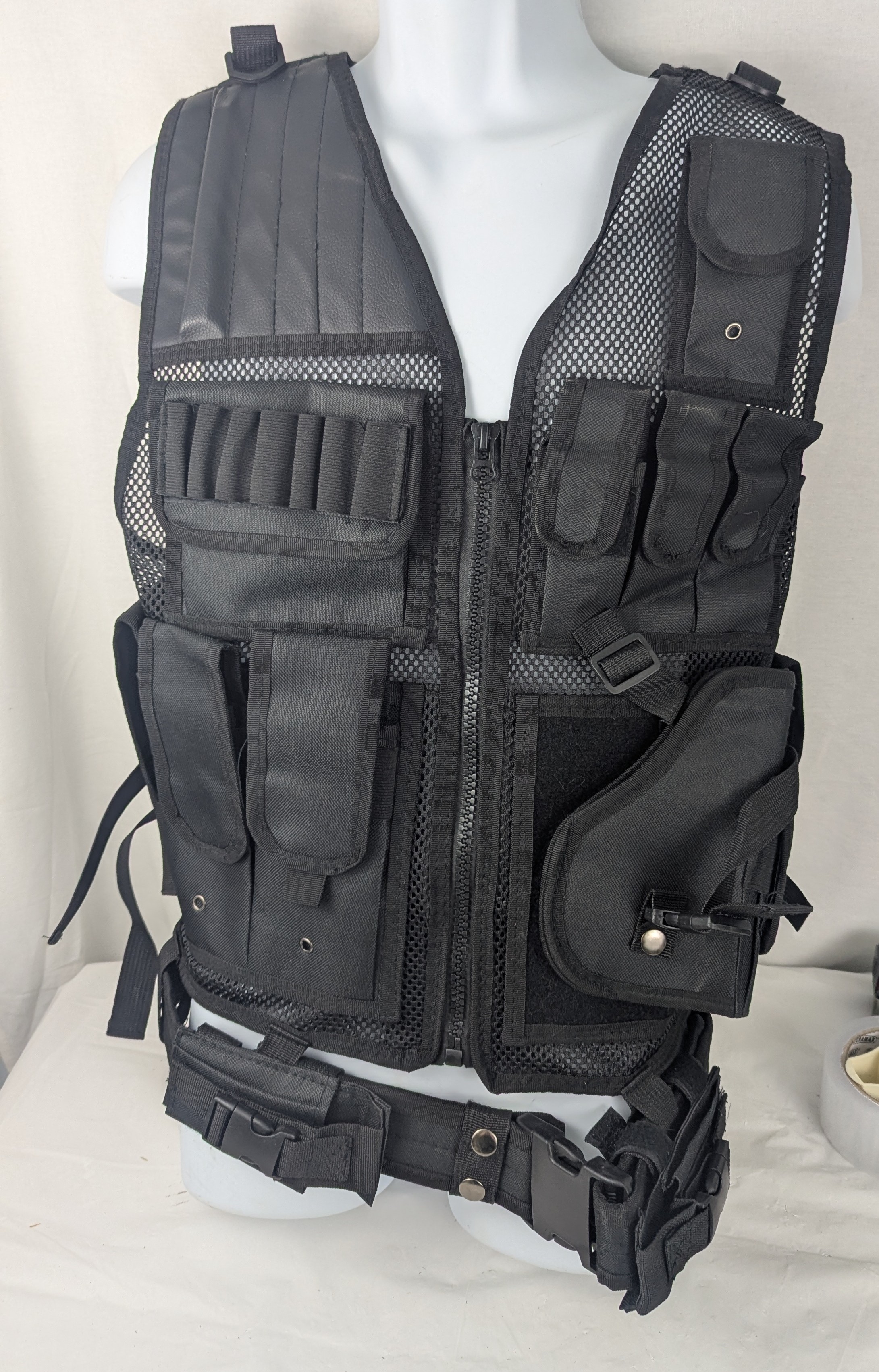 Adult Size Airsoft Vest with Belt