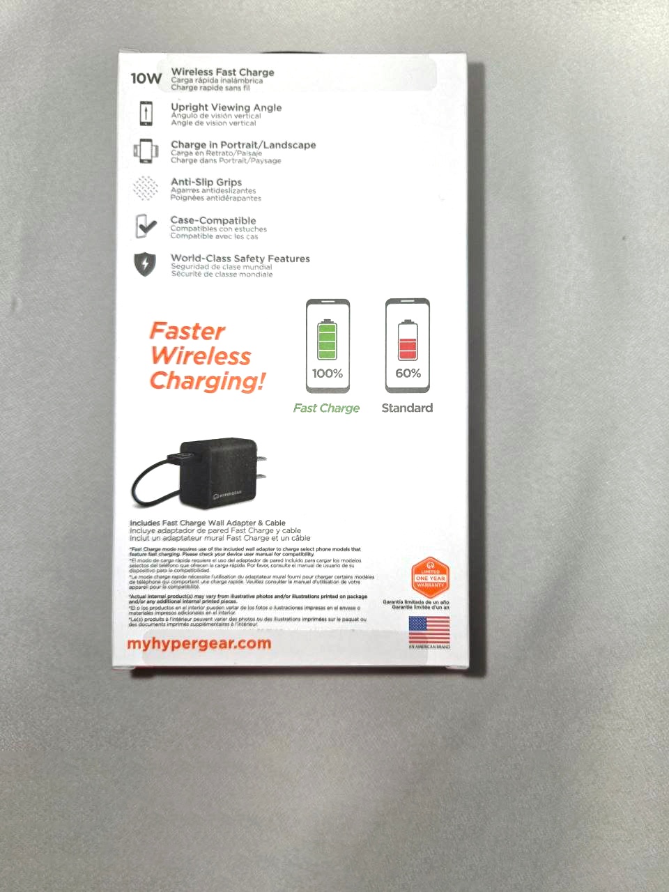 HyperGear 10w Cellphone Wireless Fast Charging Stand - photo 2
