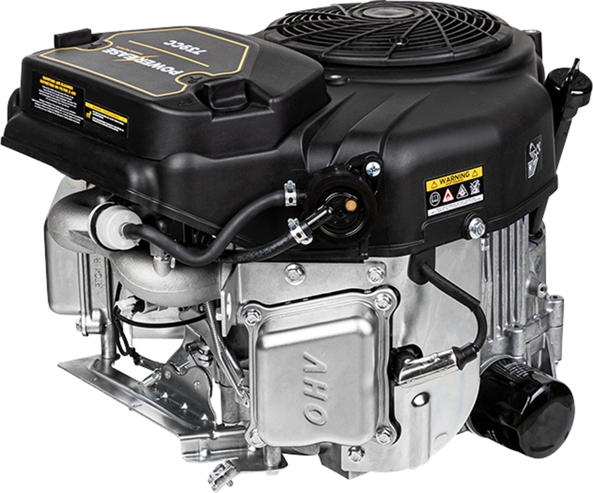739cc V-Twin Vertical Shaft OHV Gas Engine with Electric Start - photo 4
